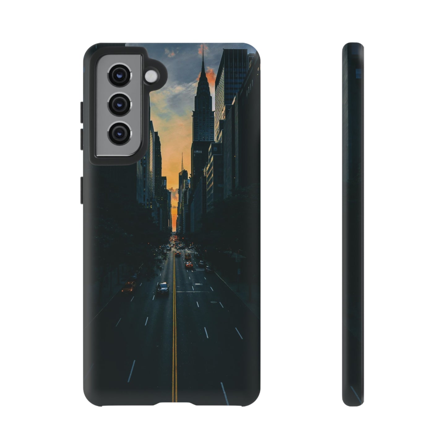 City Sunset Wallpaper Phone Case | iPhone 15 Plus/ Pro, 14, 13, 12| Google Pixel 7, Pro, 5| Samsung Galaxy S23 All Major Phone Models