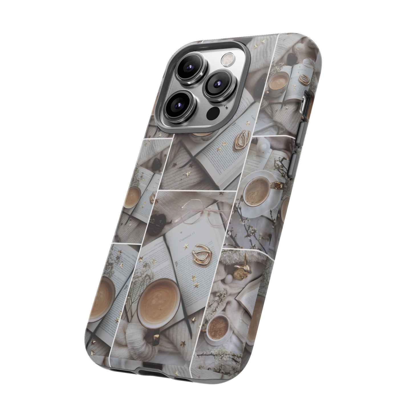 Coffee Collage Wallpaper Phone Case | iPhone 15 Plus/ Pro, 14, 13, 12| Google Pixel 7, Pro, 5| Samsung Galaxy S23 All Major Phone Models