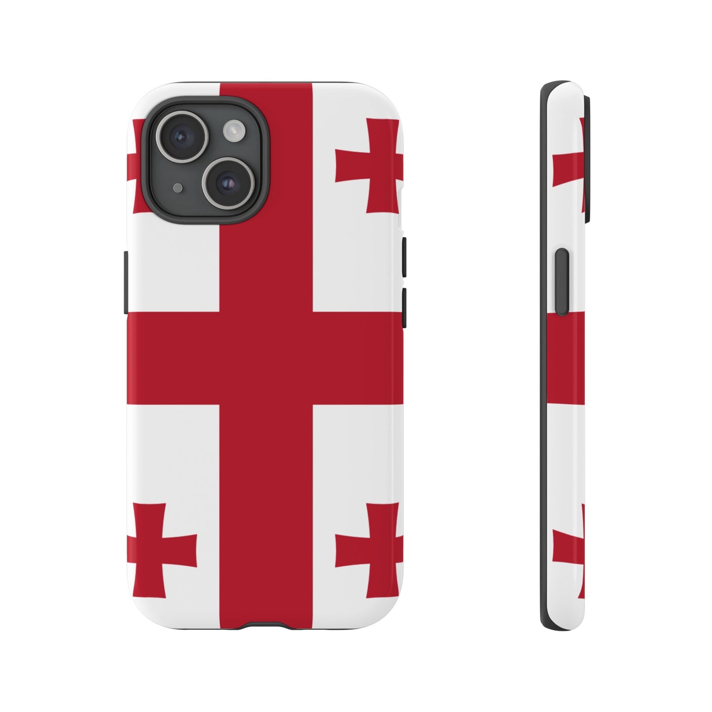 Georgia Flag Phone Case | iPhone 15 Plus/ Pro, 14, 13, 12| Google Pixel 7, Pro, 5| Samsung Galaxy S23 All Major Phone Models