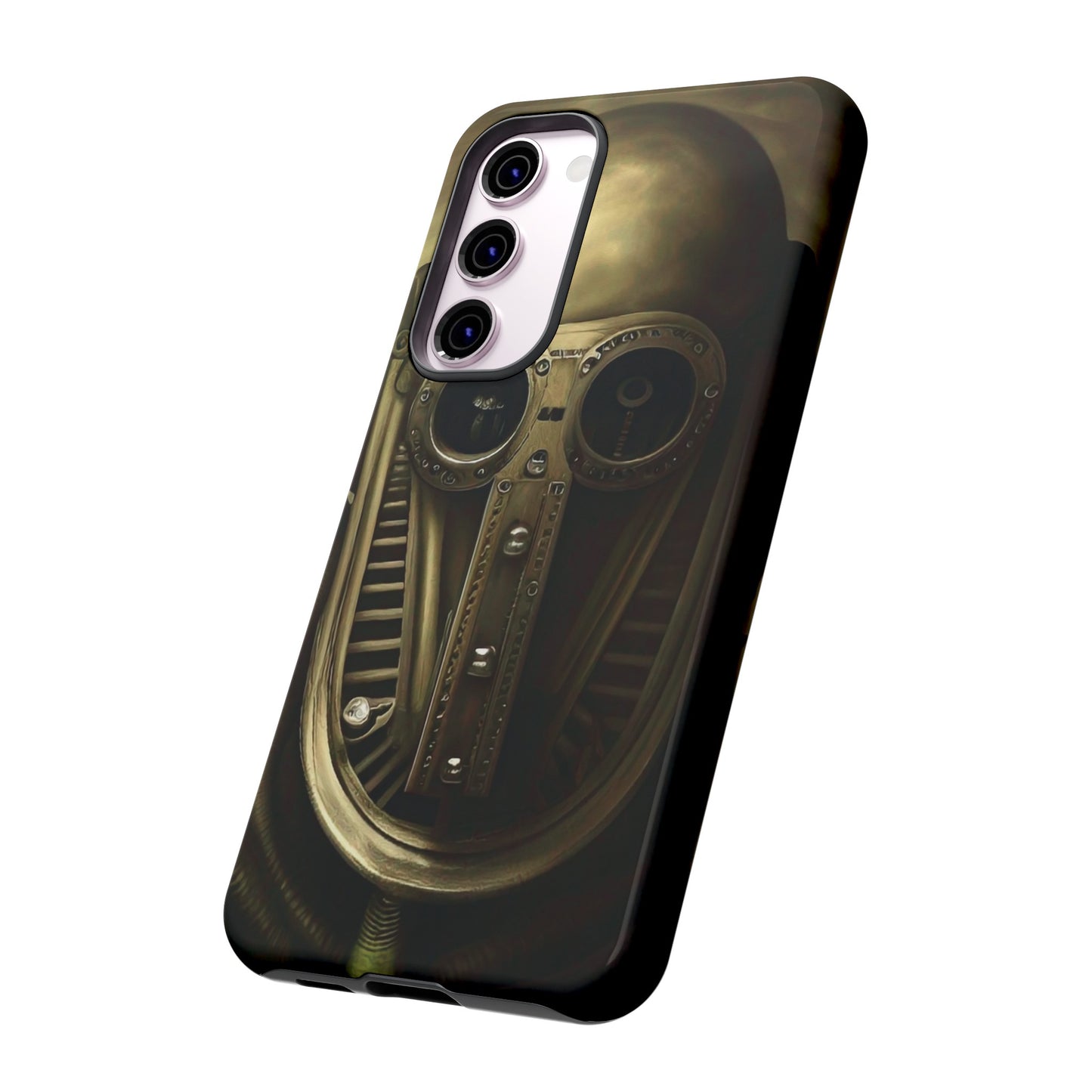 Sci-Fi Helmet Wallpaper Phone Case | iPhone 15 Plus/ Pro, 14, 13, 12| Google Pixel 7, Pro, 5| Samsung Galaxy S23 All Major Phone Models