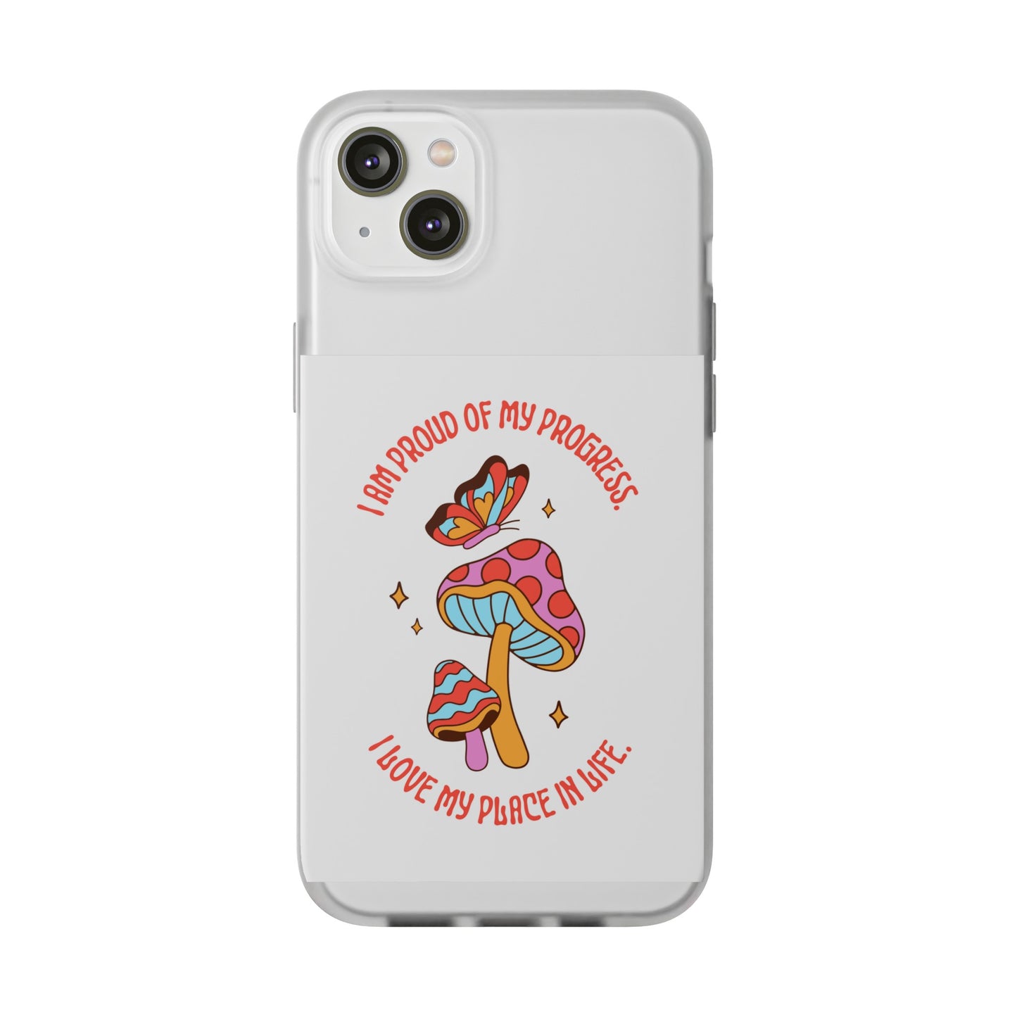 Cute Mushrooms Wallpaper Phone Case | iPhone 15 Plus/ Pro, 14, 13, 12|Samsung Galaxy Models