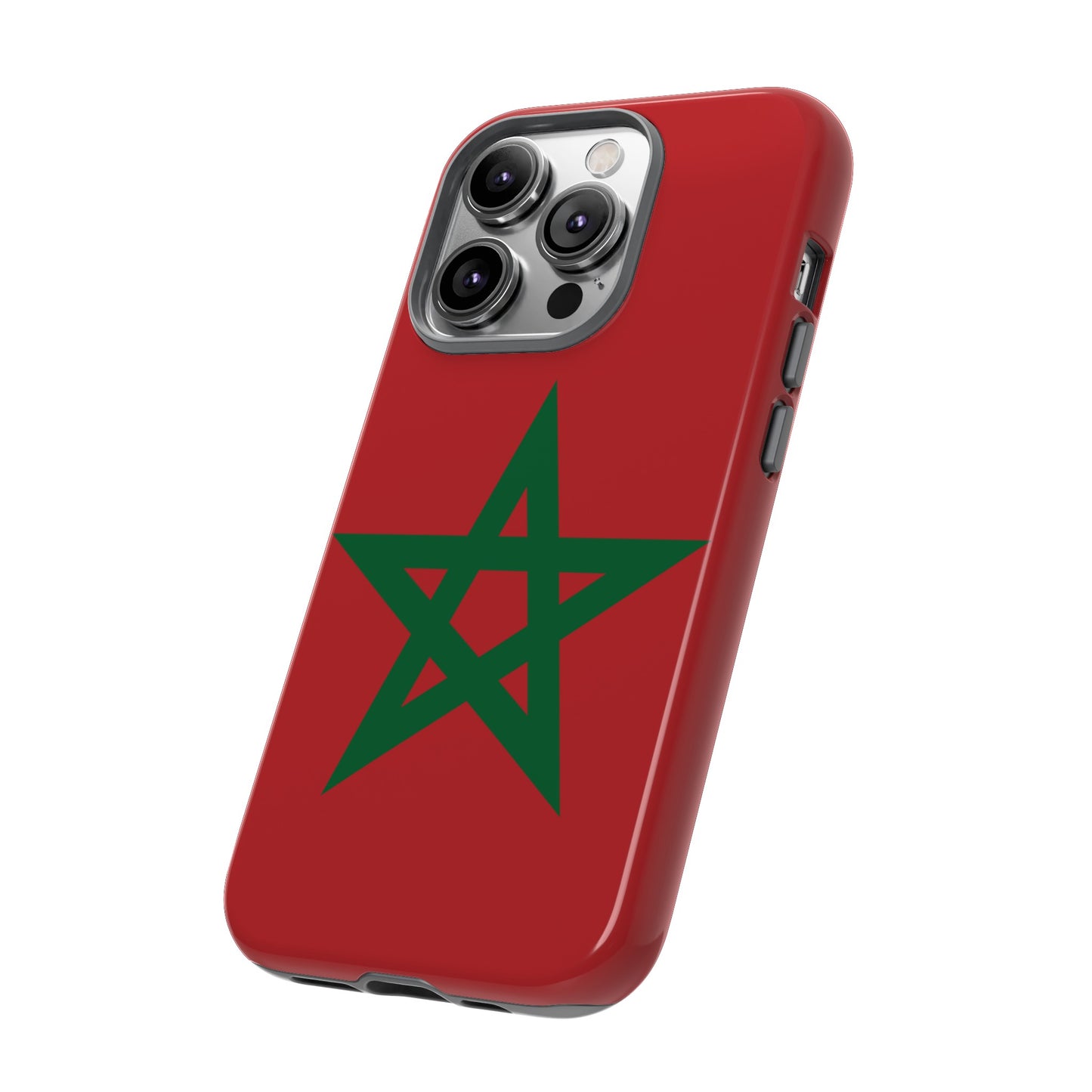 Morocco Flag Phone Case | iPhone 15 Plus/ Pro, 14, 13, 12| Google Pixel 7, Pro, 5| Samsung Galaxy S23 All Major Phone Models