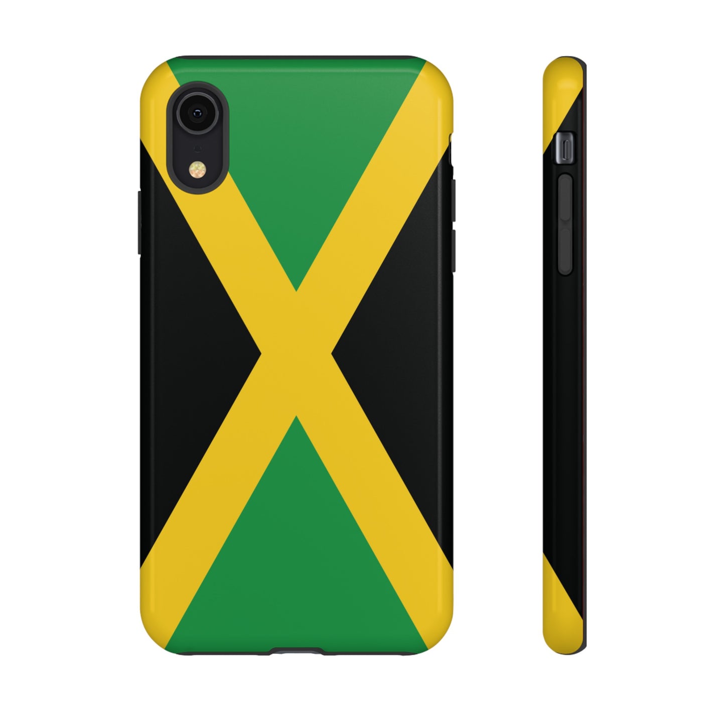 Jamaica Flag Phone Case | iPhone 15 Plus/ Pro, 14, 13, 12| Google Pixel 7, Pro, 5| Samsung Galaxy S23 All Major Phone Models