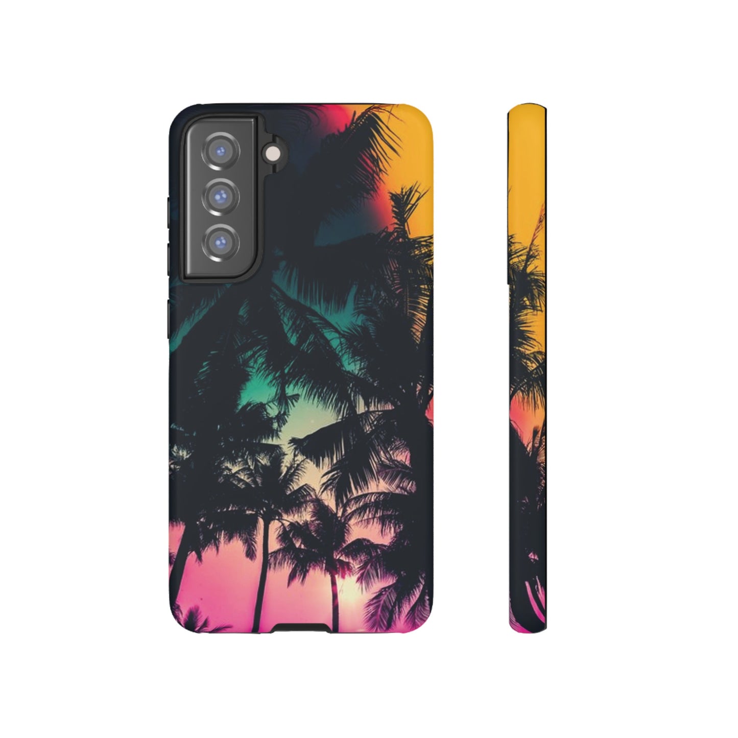 Palm Trees Wallpaper Phone Case | iPhone 15 Plus/ Pro, 14, 13, 12| Google Pixel 7, Pro, 5| Samsung Galaxy S23 All Major Phone Models