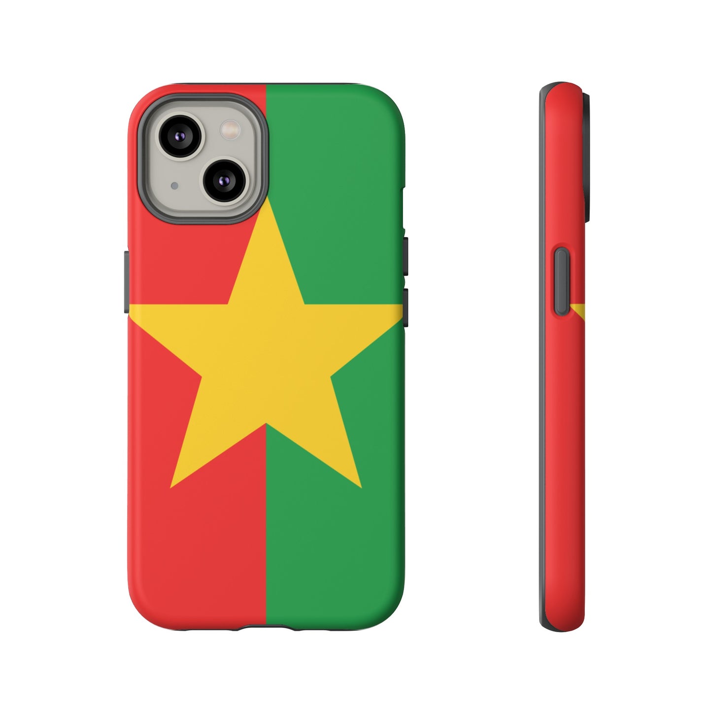 Burkina Faso Flag Phone Case | iPhone 15 Plus/ Pro, 14, 13, 12| Google Pixel 7, Pro, 5| Samsung Galaxy S23 All Major Phone Models