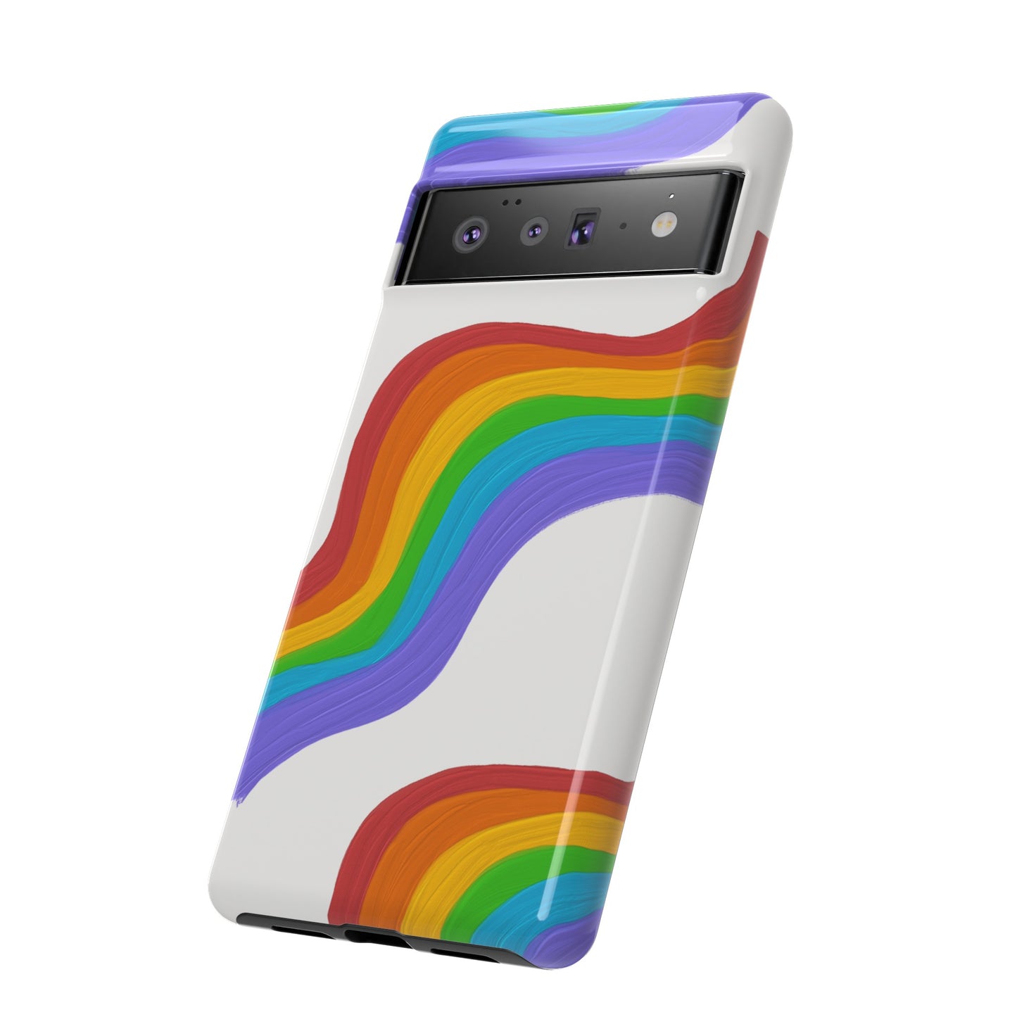 Rainbow Wallpaper Phone Case | iPhone 15 Plus/ Pro, 14, 13, 12| Google Pixel 7, Pro, 5| Samsung Galaxy S23 All Major Phone Models