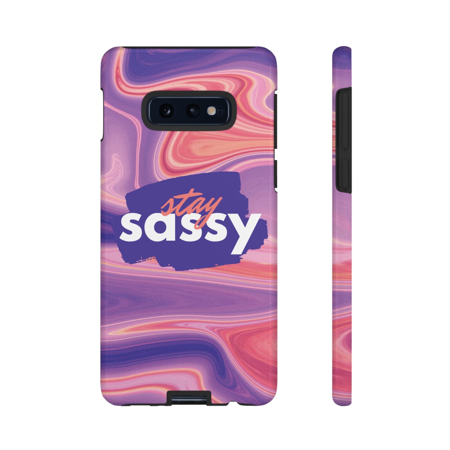 Stay Sassy Wallpaper Phone Case | iPhone 15 Plus/ Pro, 14, 13, 12| Google Pixel 7, Pro, 5| Samsung Galaxy S23 All Major Phone Models