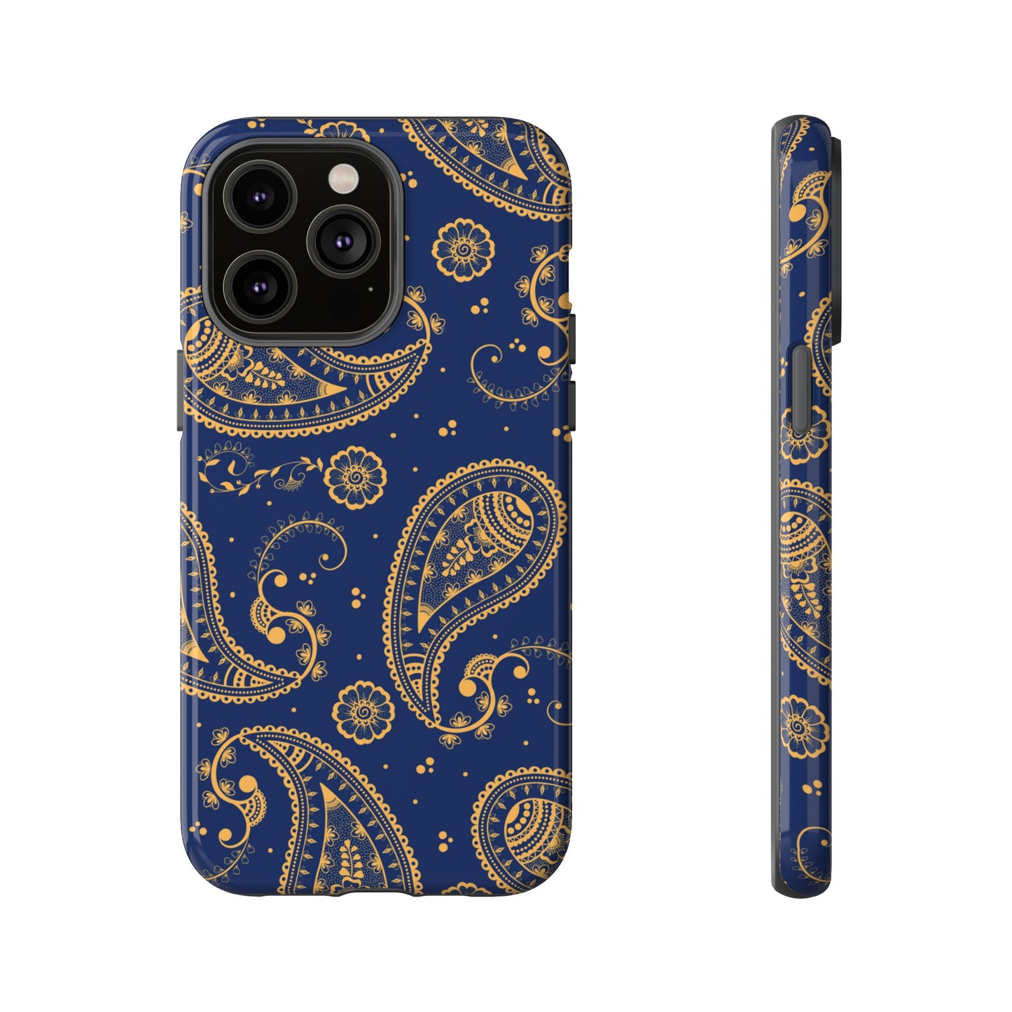 Indian Paisley Wallpaper Phone Case | iPhone 15 Plus/ Pro, 14, 13, 12| Google Pixel 7, Pro, 5| Samsung Galaxy S23 All Major Phone Models