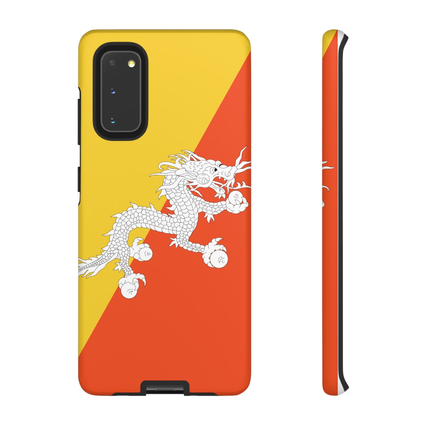 Bhutan Flag Phone Case | iPhone 15 Plus/ Pro, 14, 13, 12| Google Pixel 7, Pro, 5| Samsung Galaxy S23 All Major Phone Models