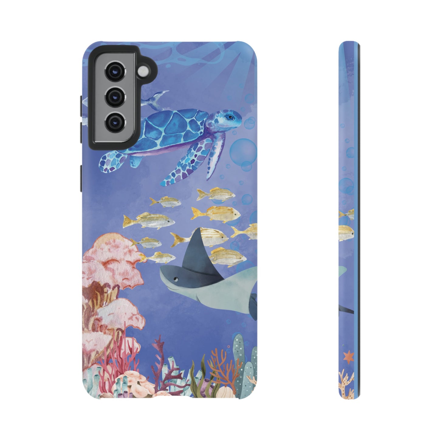 Underwater Scene Wallpaper Phone Case | iPhone 15 Plus/ Pro, 14, 13, 12| Google Pixel 7, Pro, 5| Samsung Galaxy S23 All Major Phone Models