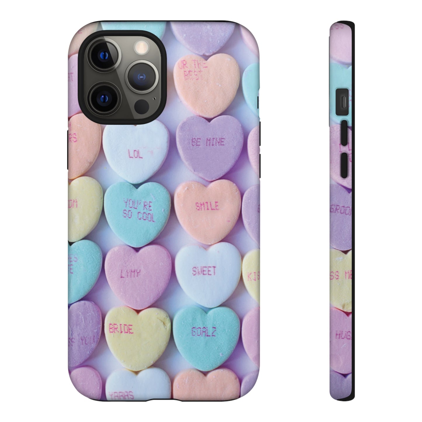 Hearts Valentine's Day Wallpaper Phone Case | iPhone 15 Plus/ Pro, 14, 13, 12| Google Pixel 7, Pro, 5| Samsung Galaxy S23 All Major Phone Models