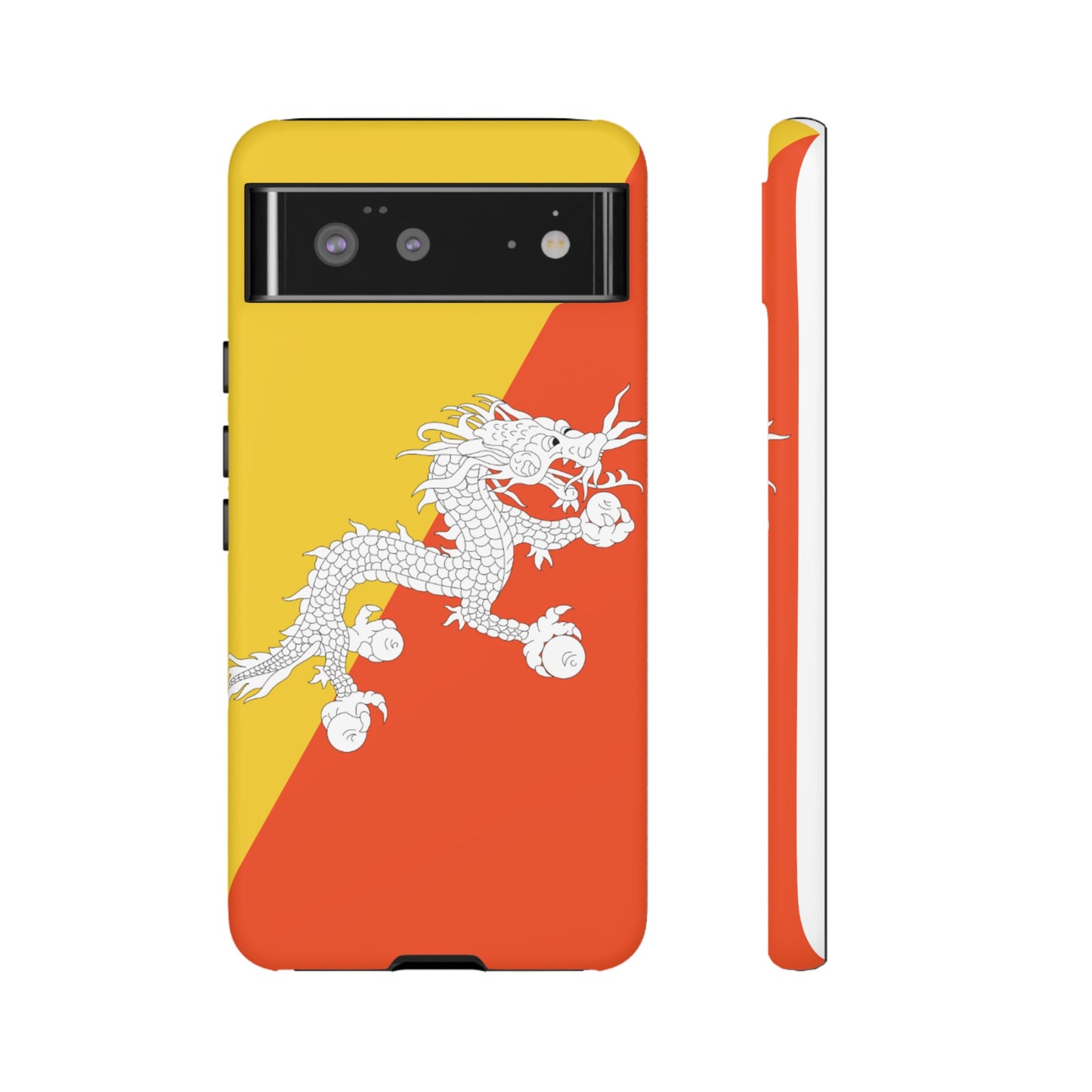 Bhutan Flag Phone Case | iPhone 15 Plus/ Pro, 14, 13, 12| Google Pixel 7, Pro, 5| Samsung Galaxy S23 All Major Phone Models