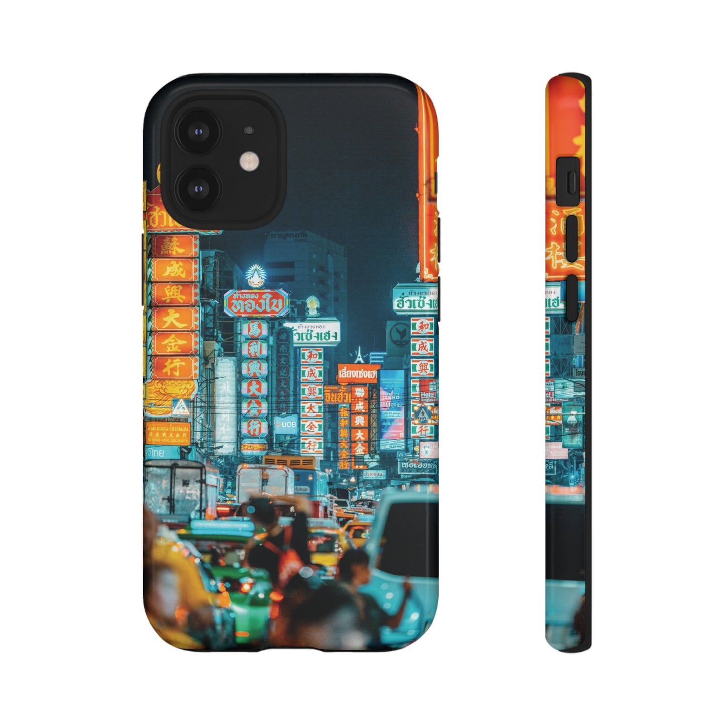 Neon Nightlife Wallpaper Phone Case | iPhone 15 Plus/ Pro, 14, 13, 12| Google Pixel 7, Pro, 5| Samsung Galaxy S23 All Major Phone Models