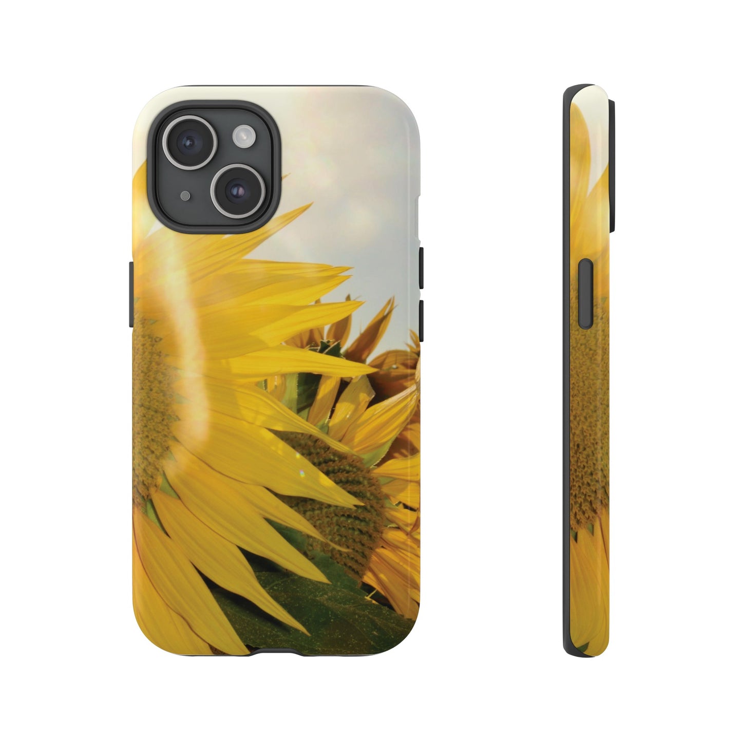 Bright Sunflower Wallpaper Phone Case | iPhone 15 Plus/ Pro, 14, 13, 12| Google Pixel 7, Pro, 5| Samsung Galaxy S23 All Major Phone Models