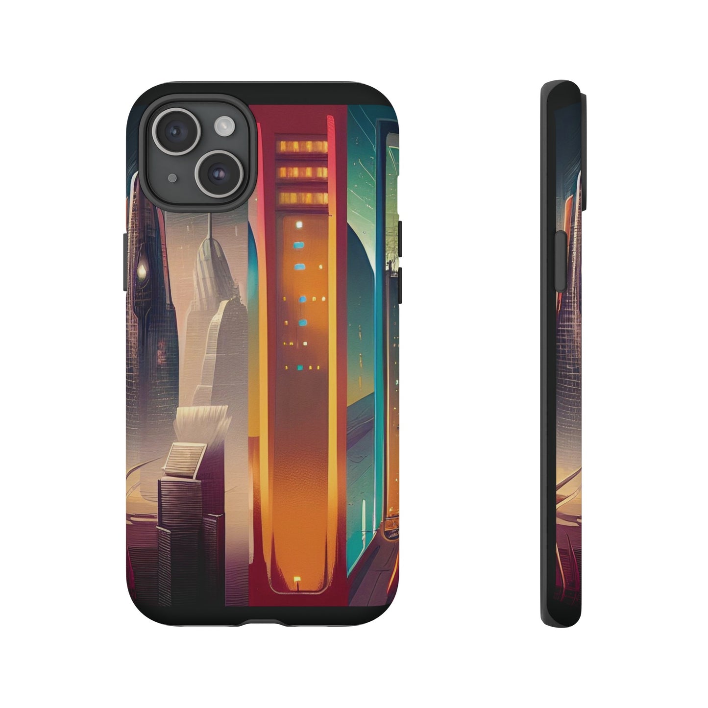 Sci-Fi  Buildings Wallpaper Phone Case | iPhone 15 Plus/ Pro, 14, 13, 12| Google Pixel 7, Pro, 5| Samsung Galaxy S23 All Major Phone Models