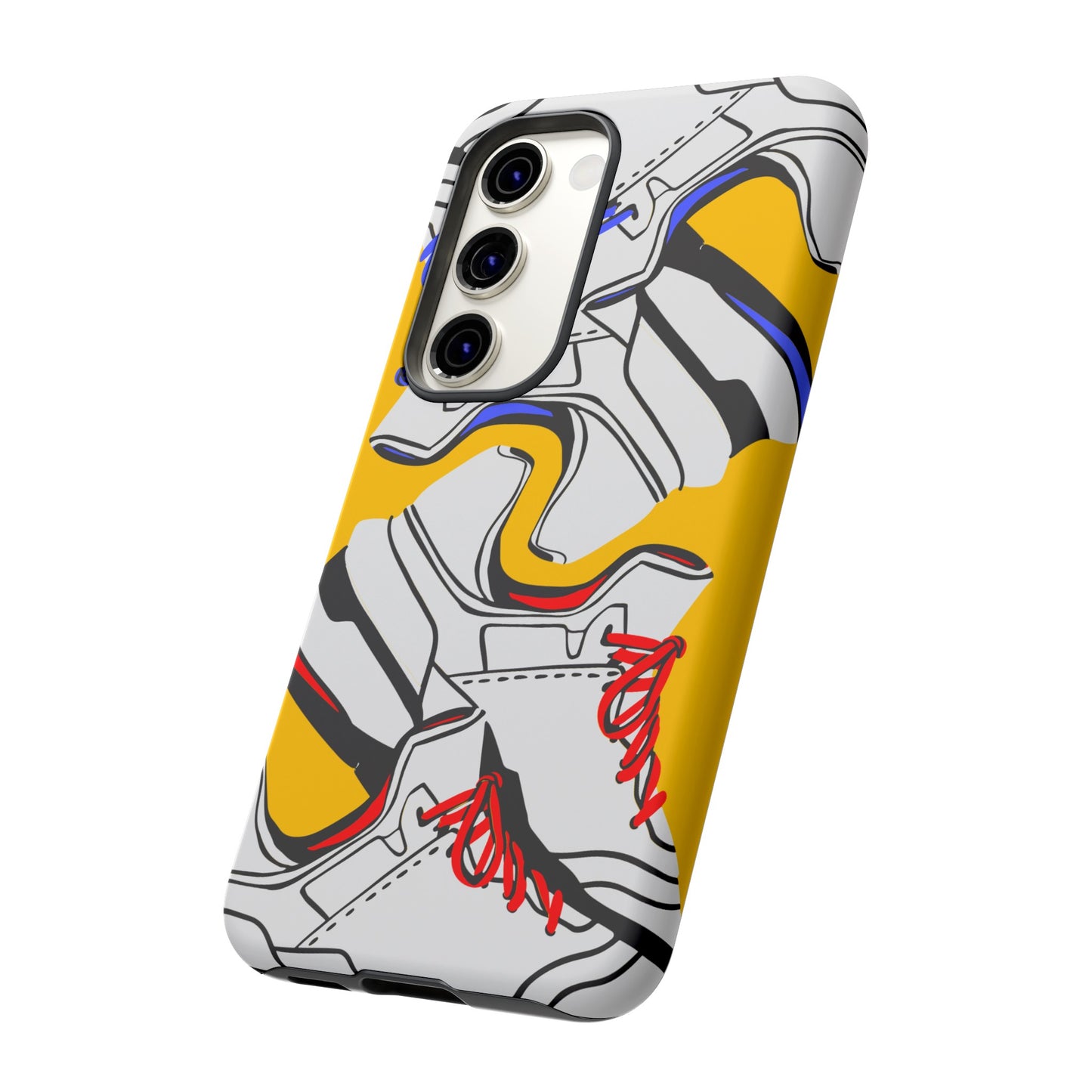 Sneakers Wallpaper Phone Case | iPhone 15 Plus/ Pro, 14, 13, 12| Google Pixel 7, Pro, 5| Samsung Galaxy S23 All Major Phone Models