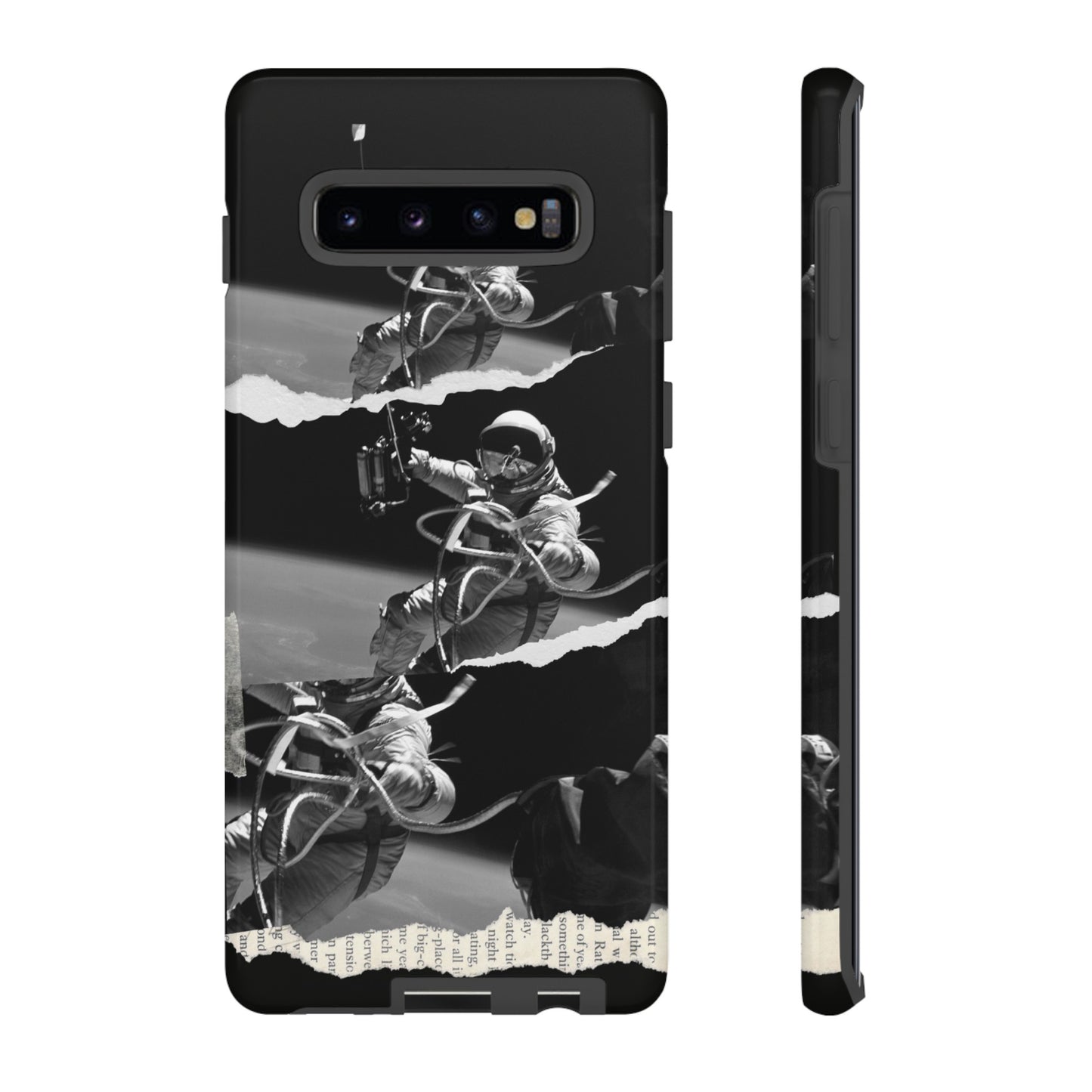 Astronaut Collage Phone Case | iPhone 15 Plus/ Pro, 14, 13, 12| Google Pixel 7, Pro, 5| Samsung Galaxy S23 All Major Phone Models