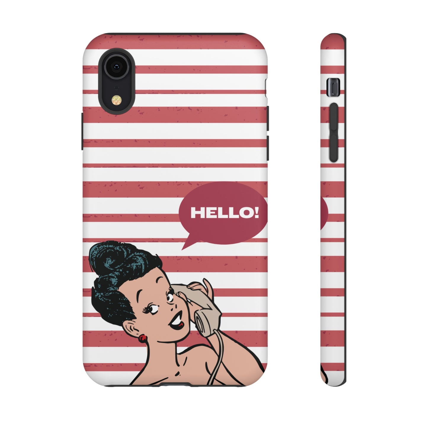 Hello! Wallpaper Phone Case | iPhone 15 Plus/ Pro, 14, 13, 12| Google Pixel 7, Pro, 5| Samsung Galaxy S23 All Major Phone Models