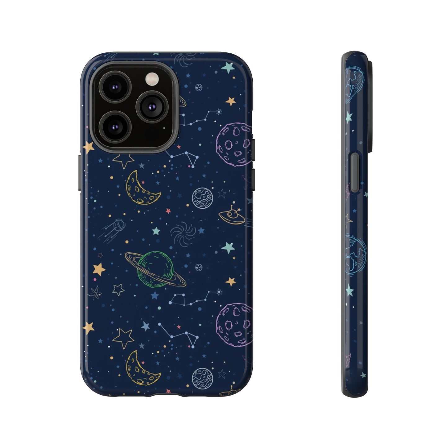 Space Galaxy Wallpaper Phone Case | iPhone 15 Plus/ Pro, 14, 13, 12| Google Pixel 7, Pro, 5| Samsung Galaxy S23 All Major Phone Models