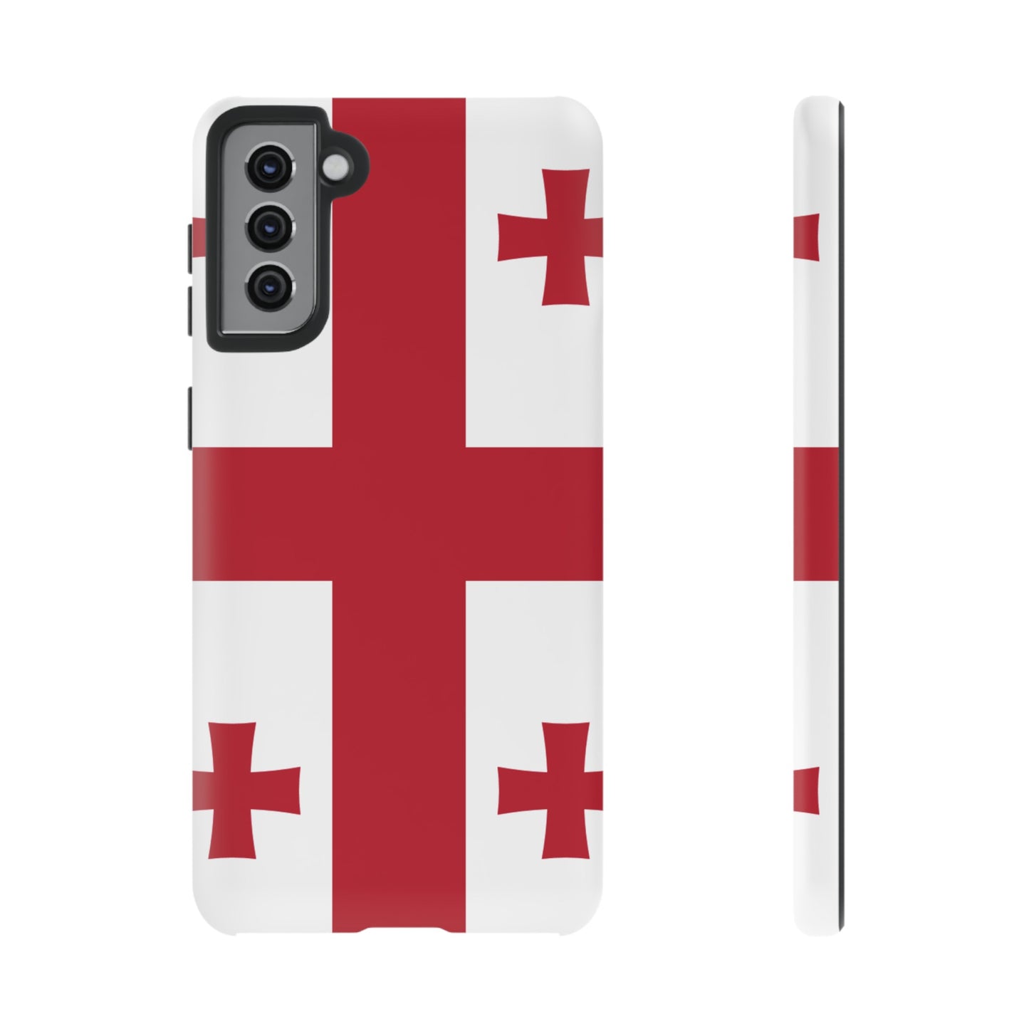 Georgia Flag Phone Case | iPhone 15 Plus/ Pro, 14, 13, 12| Google Pixel 7, Pro, 5| Samsung Galaxy S23 All Major Phone Models