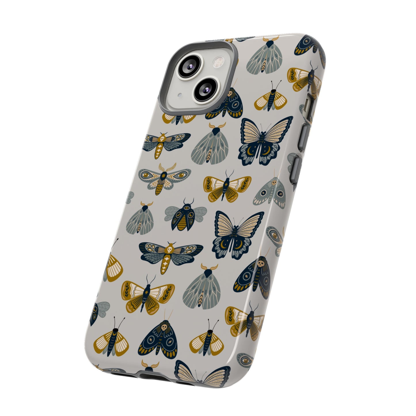 Butterfly and Moth Wallpaper Phone Case | iPhone 15 Plus/ Pro, 14, 13, 12| Google Pixel 7, Pro, 5| Samsung Galaxy S23 All Major Phone Models