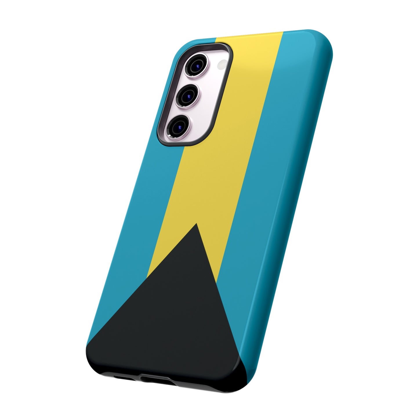 The Bahamas Flag Phone Case | iPhone 15 Plus/ Pro, 14, 13, 12| Google Pixel 7, Pro, 5| Samsung Galaxy S23 All Major Phone Models