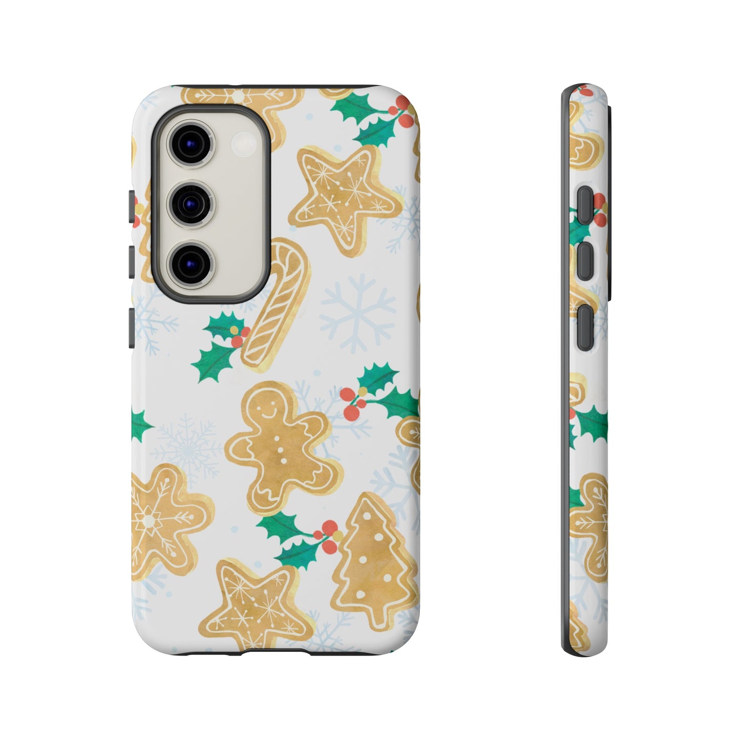 Gingerbread Wallpaper Phone Case | iPhone 15 Plus/ Pro, 14, 13, 12| Google Pixel 7, Pro, 5| Samsung Galaxy S23 All Major Phone Models