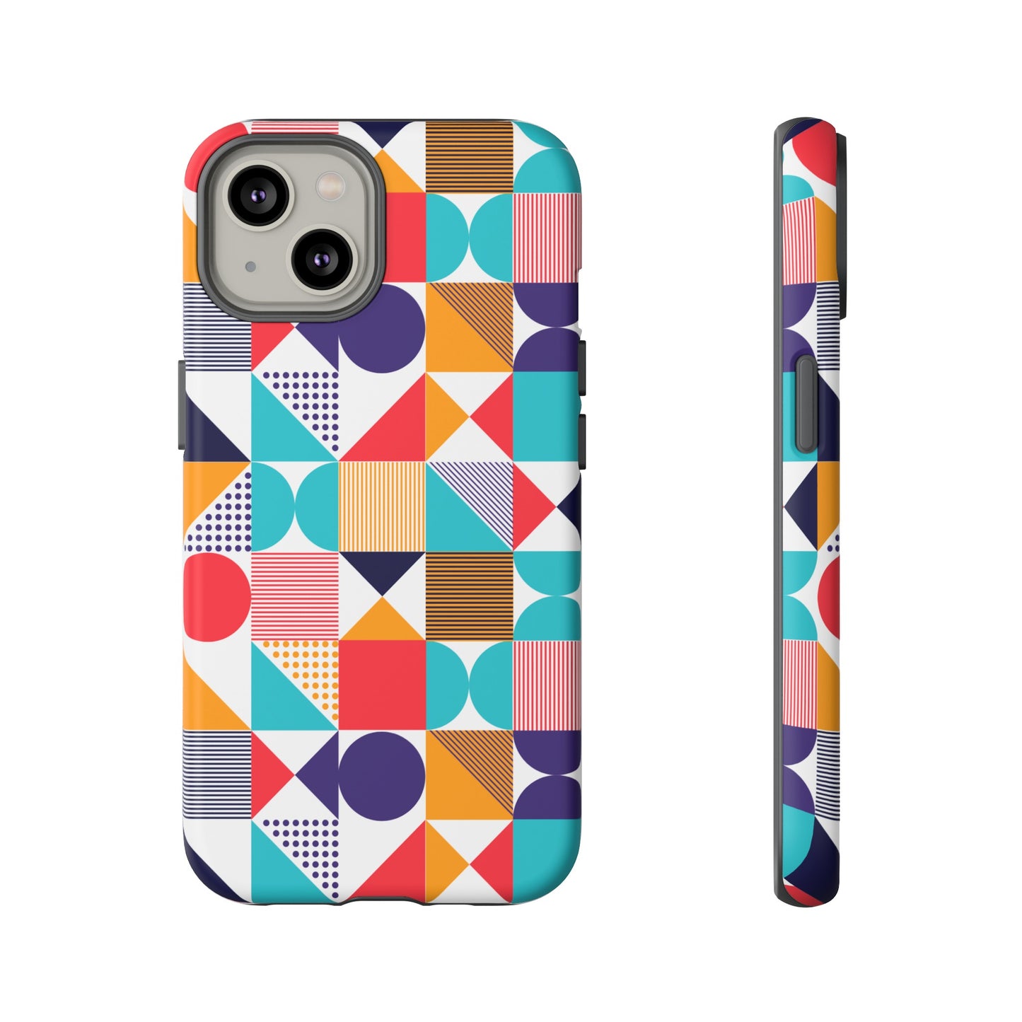 Geometric Patterned Wallpaper Phone Case | iPhone 15 Plus/ Pro, 14, 13, 12| Google Pixel 7, Pro, 5|Samsung Galaxy S23 All Major Phone Models