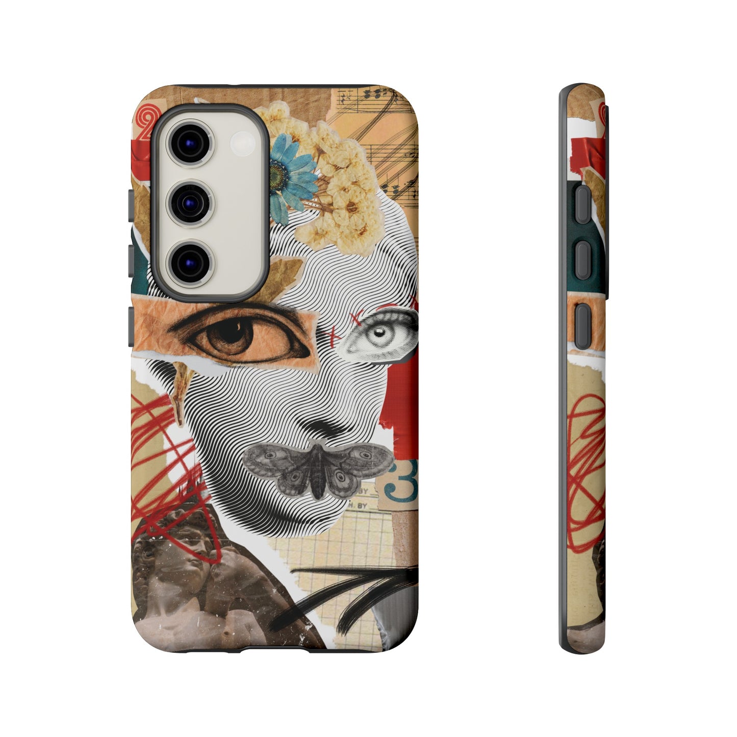 Woman Collage Wallpaper Phone Case | iPhone 15 Plus/ Pro, 14, 13, 12| Google Pixel 7, Pro, 5| Samsung Galaxy S23 All Major Phone Models