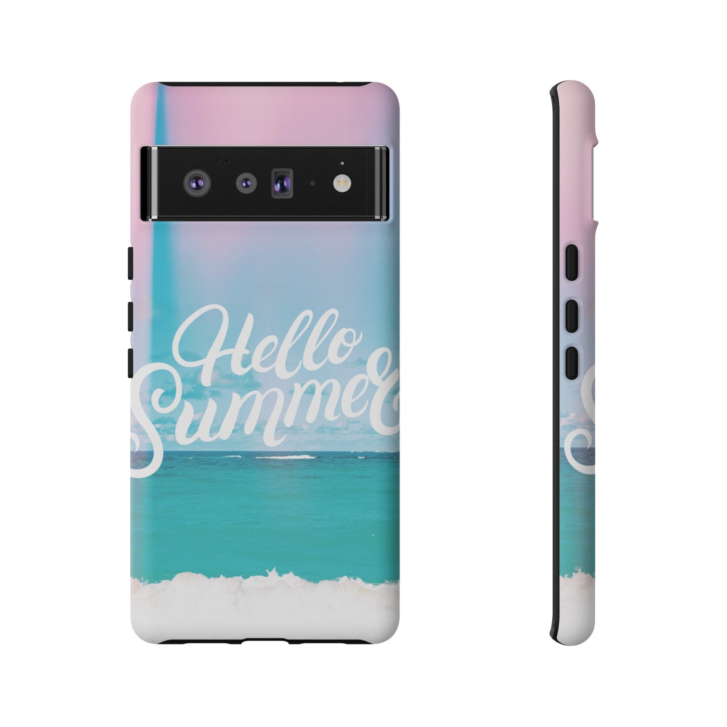 Hello Summer Wallpaper Phone Case | iPhone 15 Plus/ Pro, 14, 13, 12| Google Pixel 7, Pro, 5| Samsung Galaxy S23 All Major Phone Models