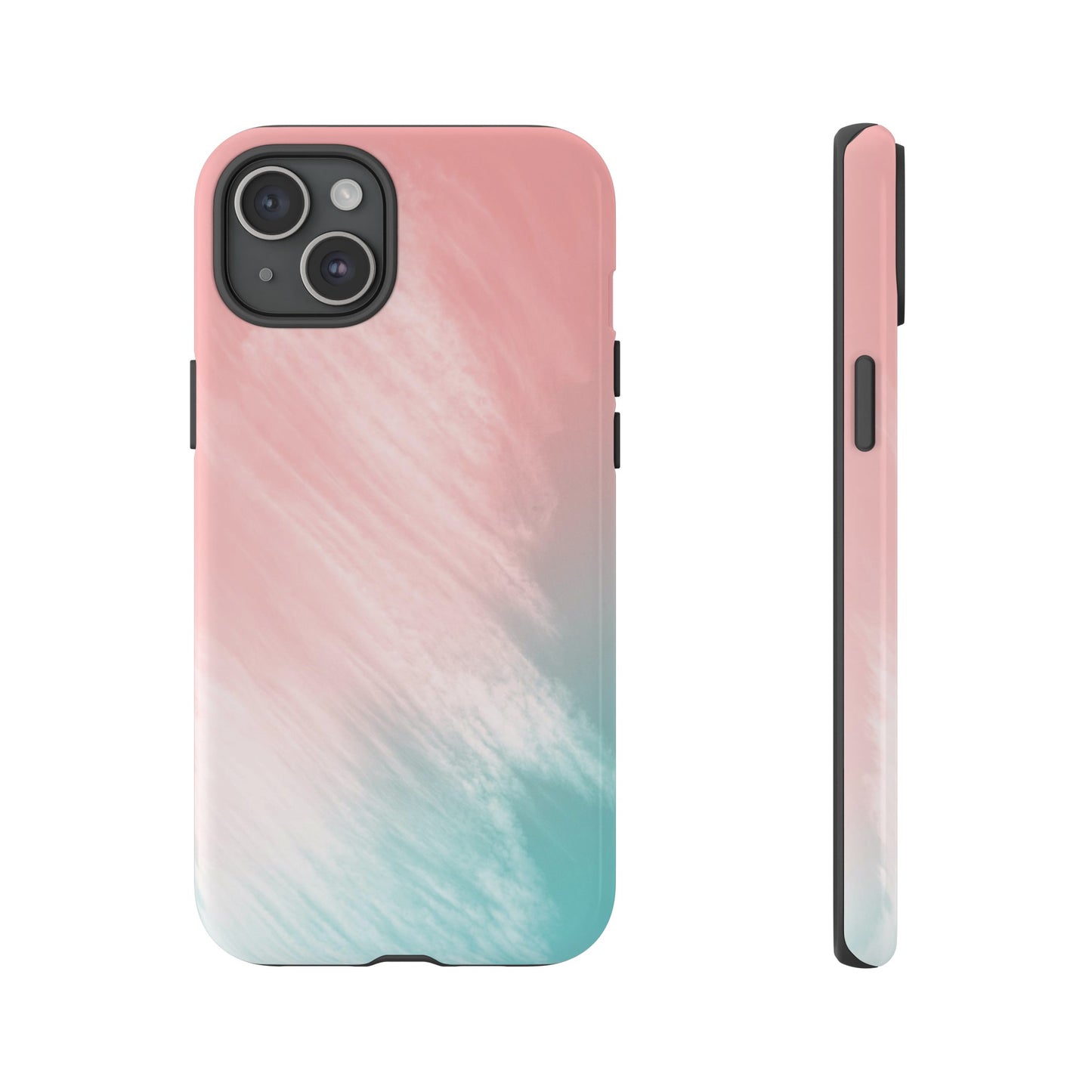 Soft Pink And Blue Wallpaper Phone Case | iPhone 15 Plus/ Pro, 14, 13, 12| Google Pixel 7, Pro, 5| Samsung Galaxy S23 All Major Phone Models