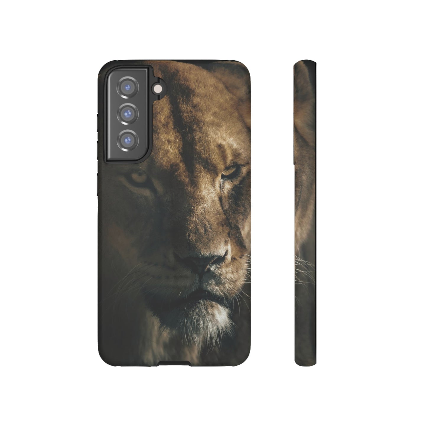 Lion Wallpaper Phone Case | iPhone 15 Plus/ Pro, 14, 13, 12| Google Pixel 7, Pro, 5| Samsung Galaxy S23 All Major Phone Models