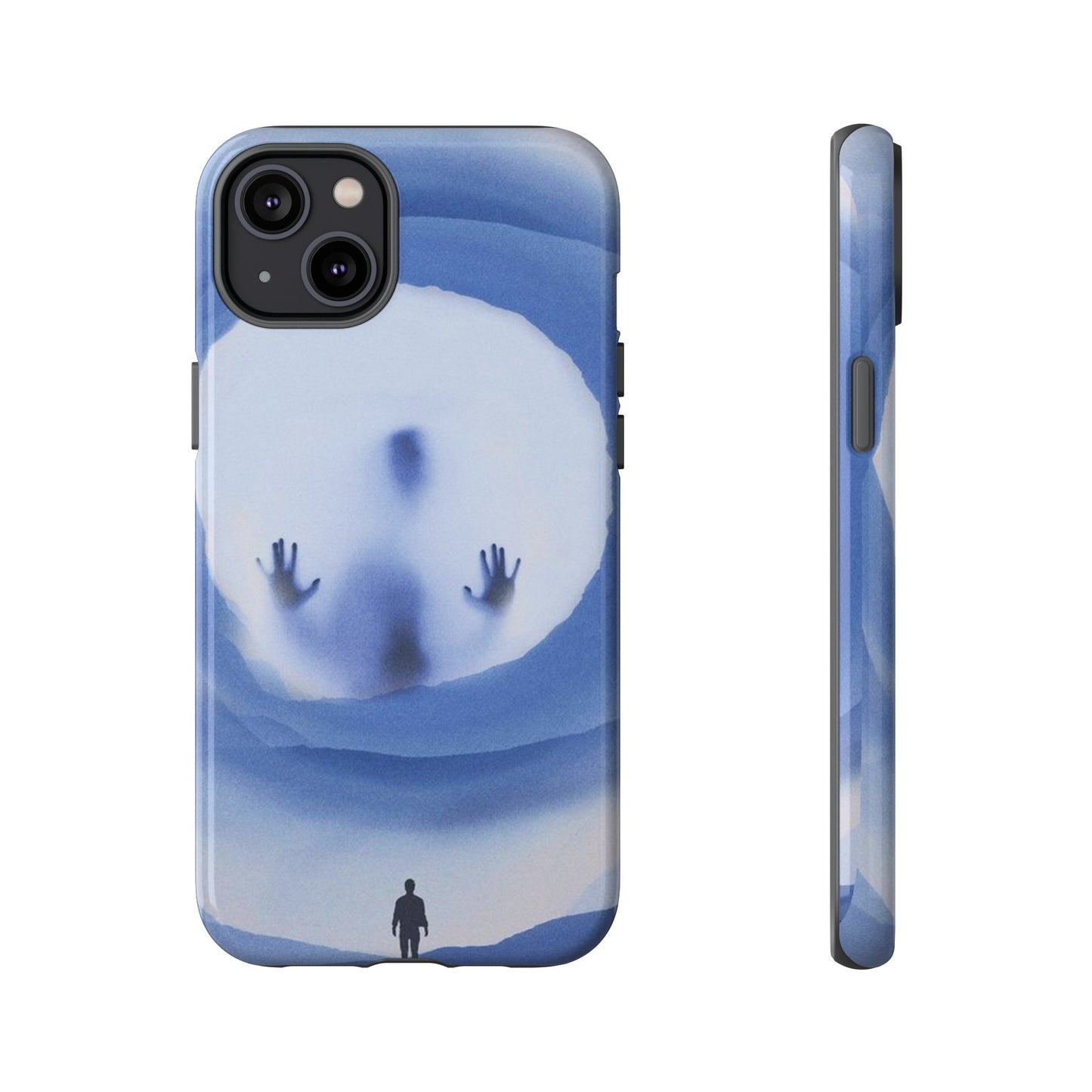 Alien Encounter Wallpaper Phone Case | iPhone 15 Plus/ Pro, 14, 13, 12| Google Pixel 7, Pro, 5| Samsung Galaxy S23 All Major Phone Models