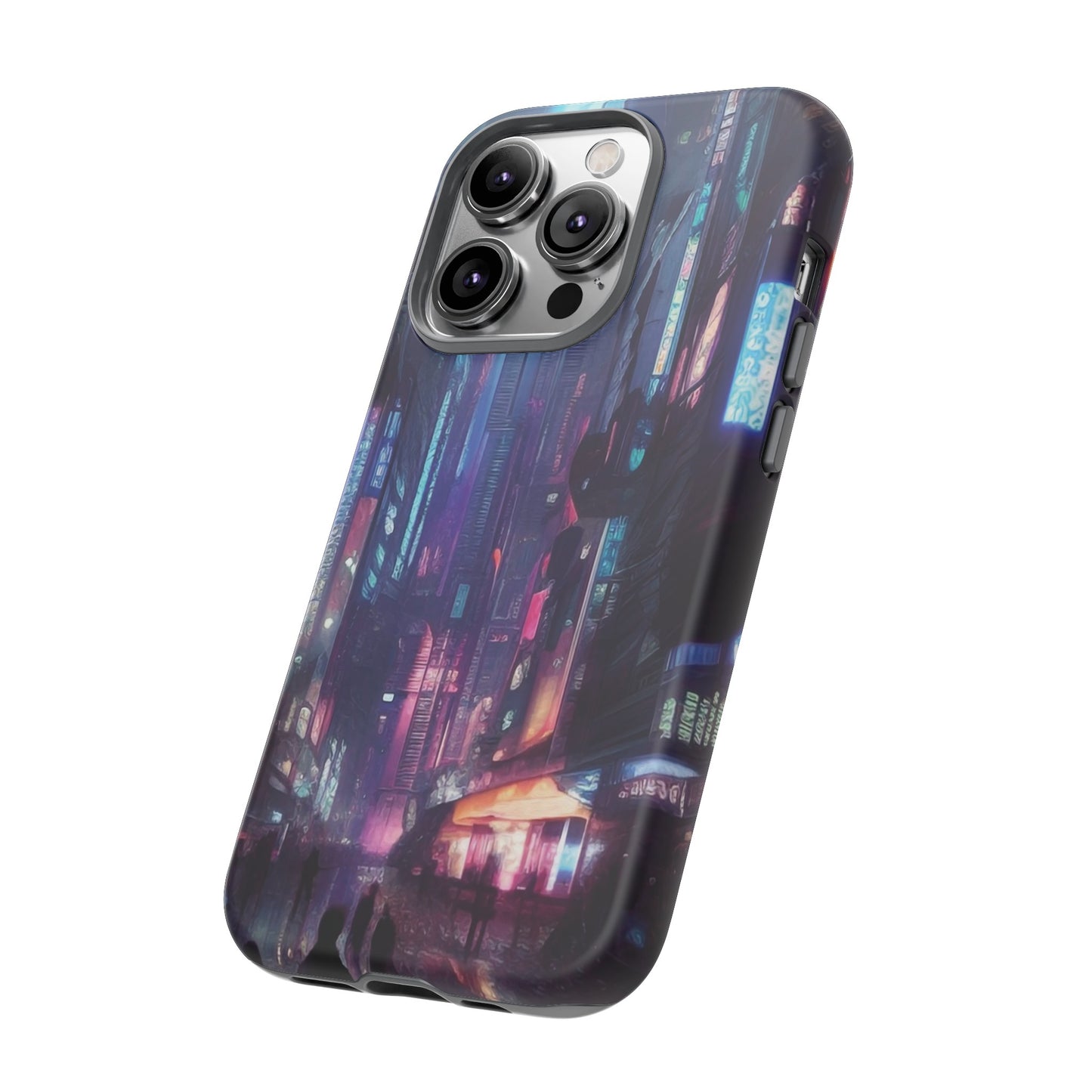 Futuristic Sci-Fi City Wallpaper Phone Case | iPhone 15 Plus/ Pro, 14, 13, 12| Google Pixel 7, Pro, 5| Samsung Galaxy S23 All Major Phone Models