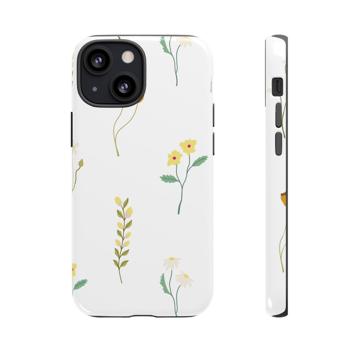 Delicate Floral Wallpaper Phone Case | iPhone 15 Plus/ Pro, 14, 13, 12| Google Pixel 7, Pro, 5| Samsung Galaxy S23 All Major Phone Models