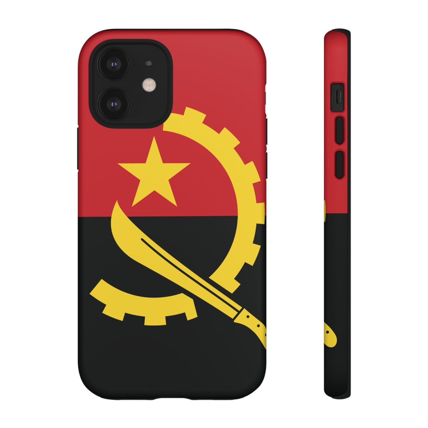 Angola Flag Phone Case | iPhone 15 Plus/ Pro, 14, 13, 12| Google Pixel 7, Pro, 5| Samsung Galaxy S23 All Major Phone Models