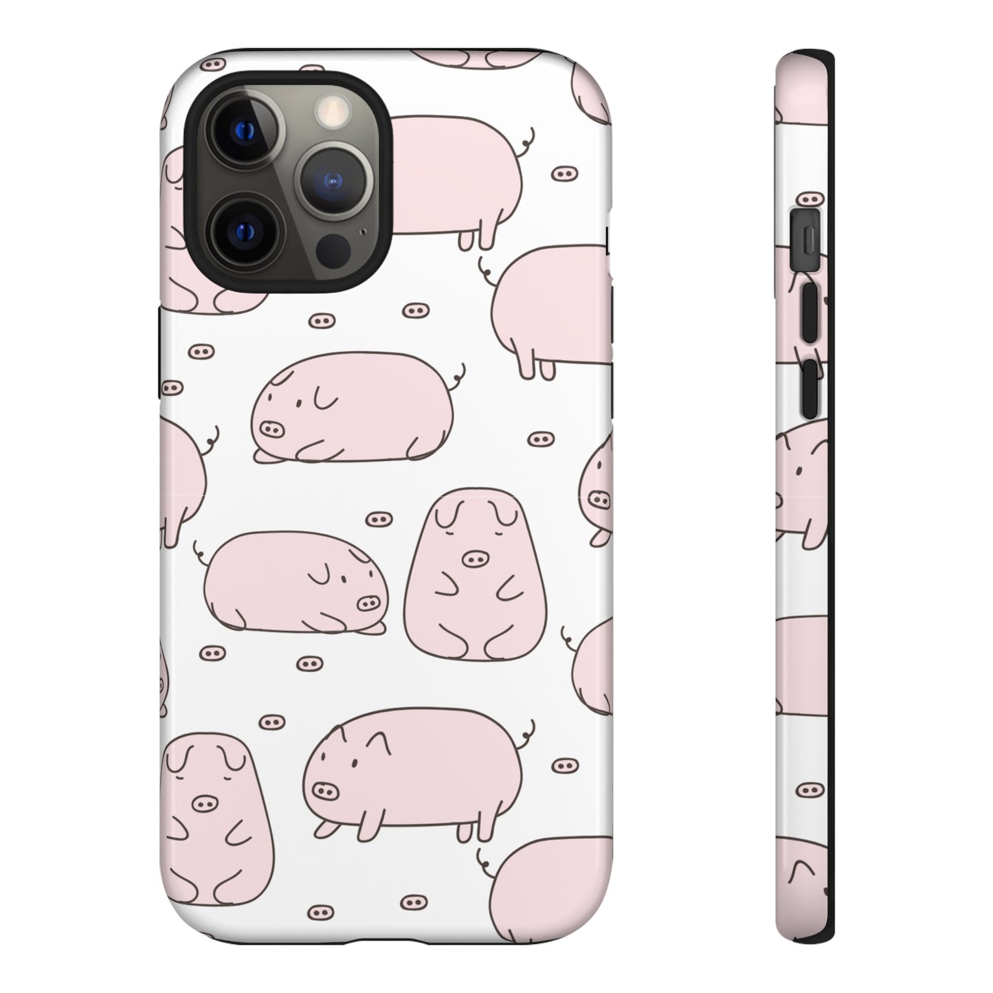 Pig Wallpaper Phone Case | iPhone 15 Plus/ Pro, 14, 13, 12| Google Pixel 7, Pro, 5| Samsung Galaxy S23 All Major Phone Models