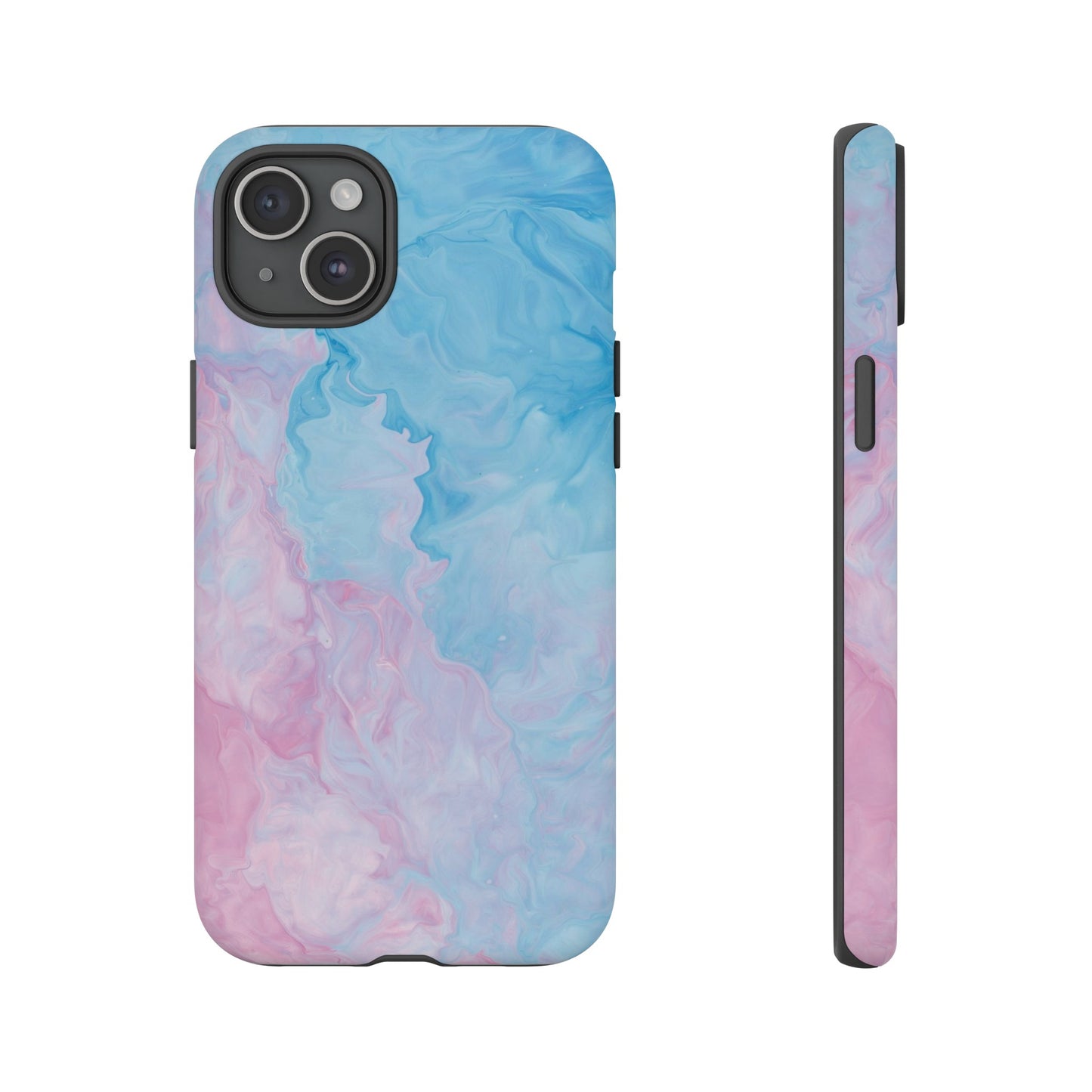 Splash of Blue & Pink Wallpaper Phone Case |iPhone 15 Plus/ Pro, 14, 13, 12|Google Pixel 7, Pro, 5|Samsung Galaxy S23 All Major Phone Models