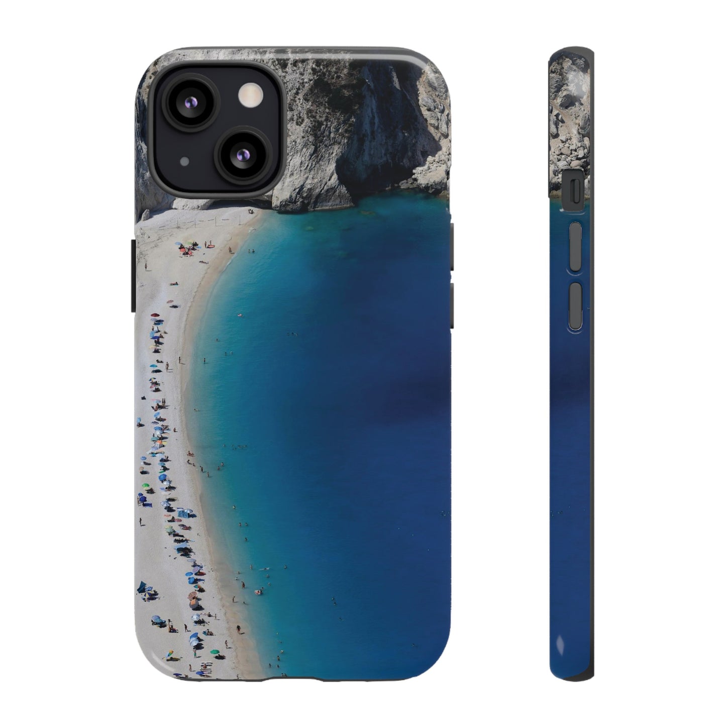 Blue Beach Wallpaper Phone Case | iPhone 15 Plus/ Pro, 14, 13, 12| Google Pixel 7, Pro, 5| Samsung Galaxy S23 All Major Phone Models