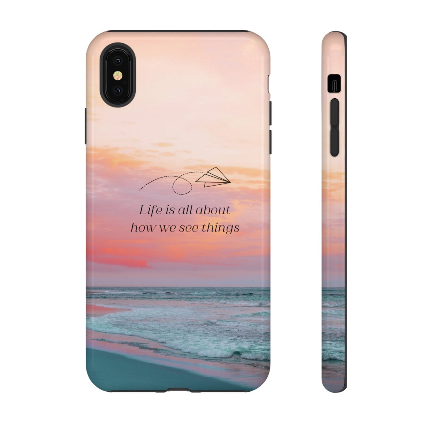 Thoughts at Sunset Phone Case | iPhone 15 Plus/ Pro, 14, 13, 12| Google Pixel 7, Pro, 5| Samsung Galaxy S23 All Major Phone Models