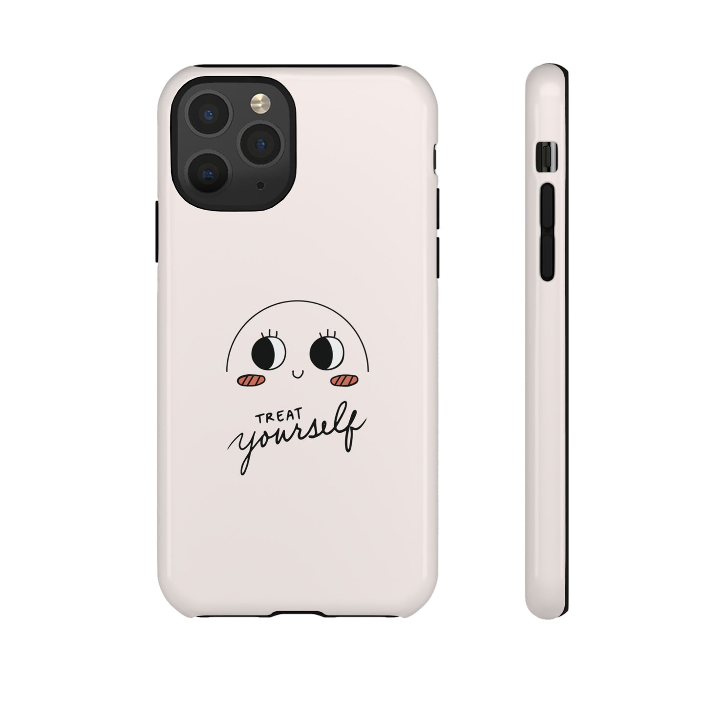 Treat Yourself Wallpaper Phone Case | iPhone 15 Plus/ Pro, 14, 13, 12| Google Pixel 7, Pro, 5| Samsung Galaxy S23 All Major Phone Models