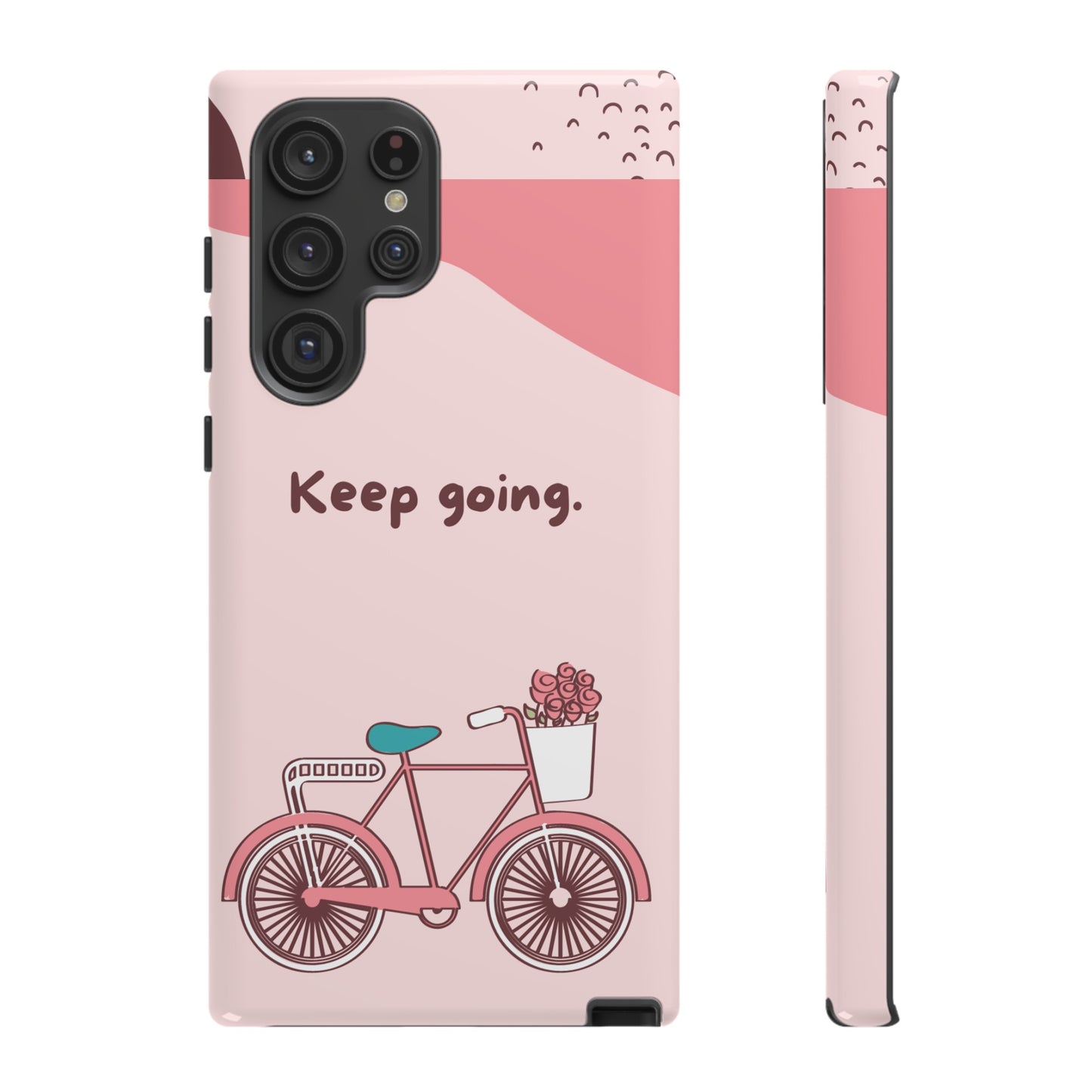 Keep Going Phone Case | iPhone 15 Plus/ Pro, 14, 13, 12| Google Pixel 7, Pro, 5| Samsung Galaxy S23 All Major Phone Models