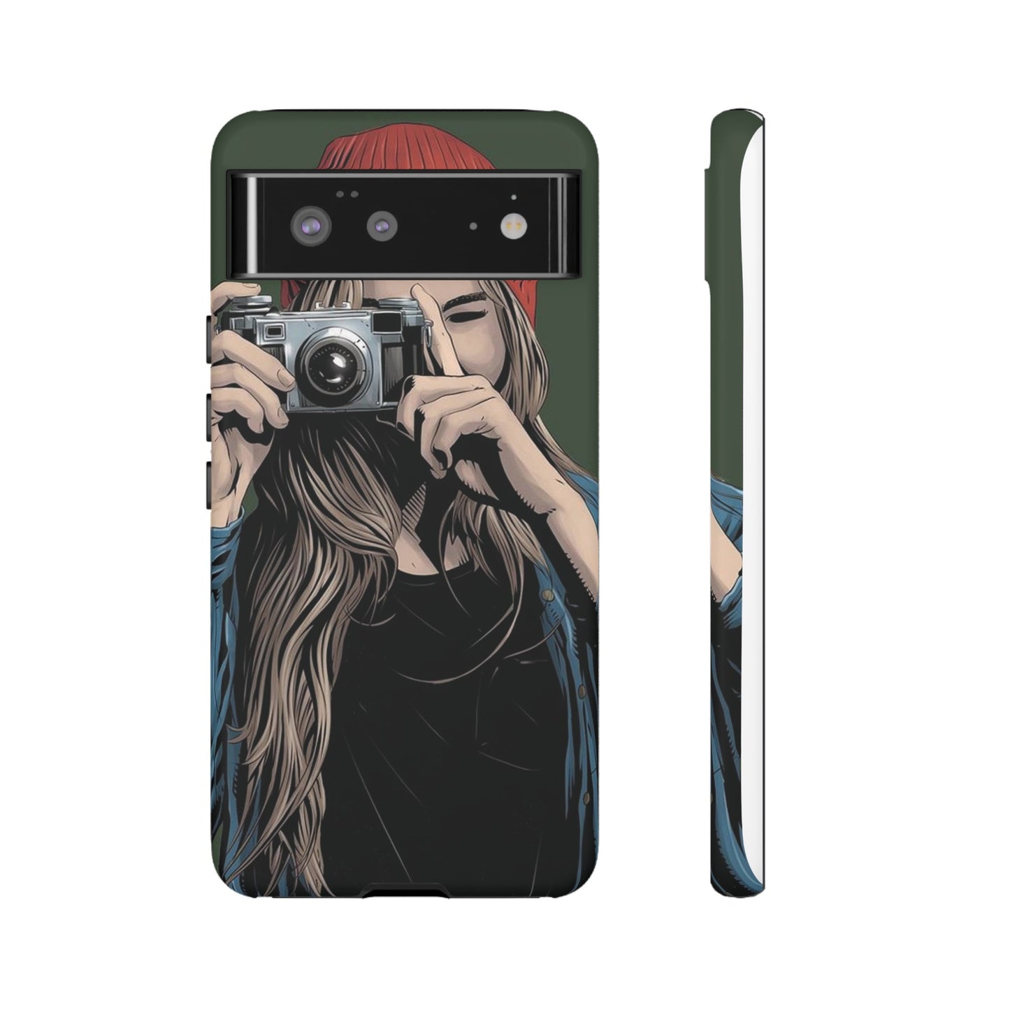 Camera Wallpaper Phone Case | iPhone 15 Plus/ Pro, 14, 13, 12| Google Pixel 7, Pro, 5| Samsung Galaxy S23 All Major Phone Models