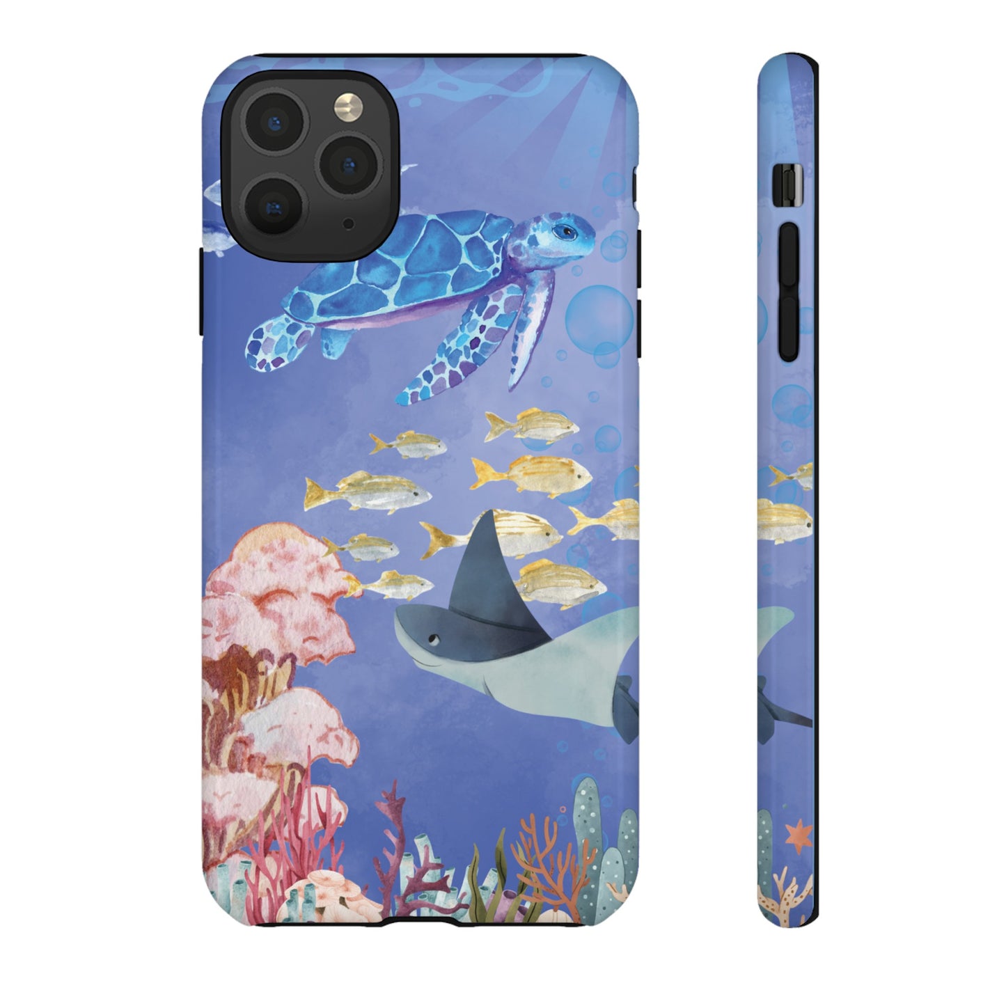 Underwater Scene Wallpaper Phone Case | iPhone 15 Plus/ Pro, 14, 13, 12| Google Pixel 7, Pro, 5| Samsung Galaxy S23 All Major Phone Models