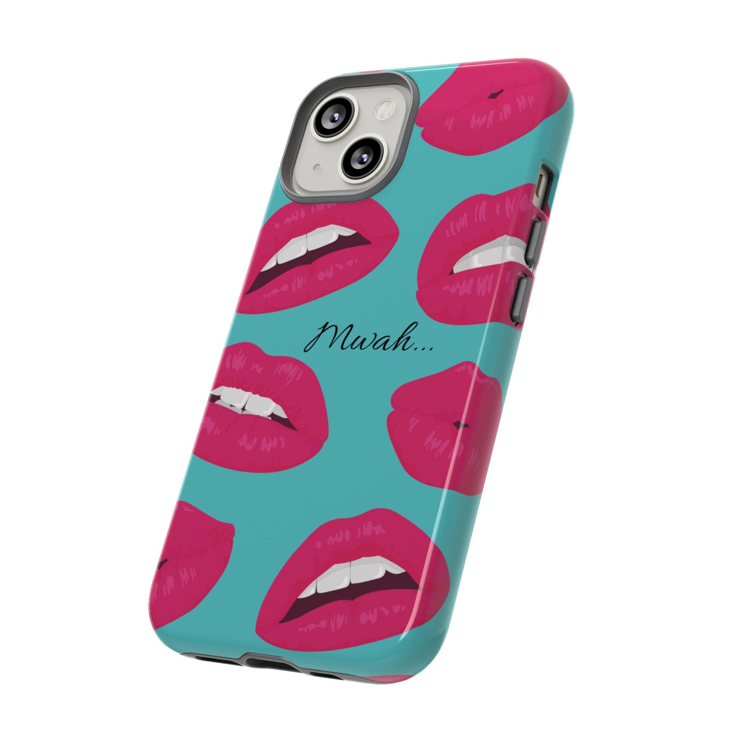 Mwah! Wallpaper Phone Case | iPhone 15 Plus/ Pro, 14, 13, 12| Google Pixel 7, Pro, 5| Samsung Galaxy S23 All Major Phone Models