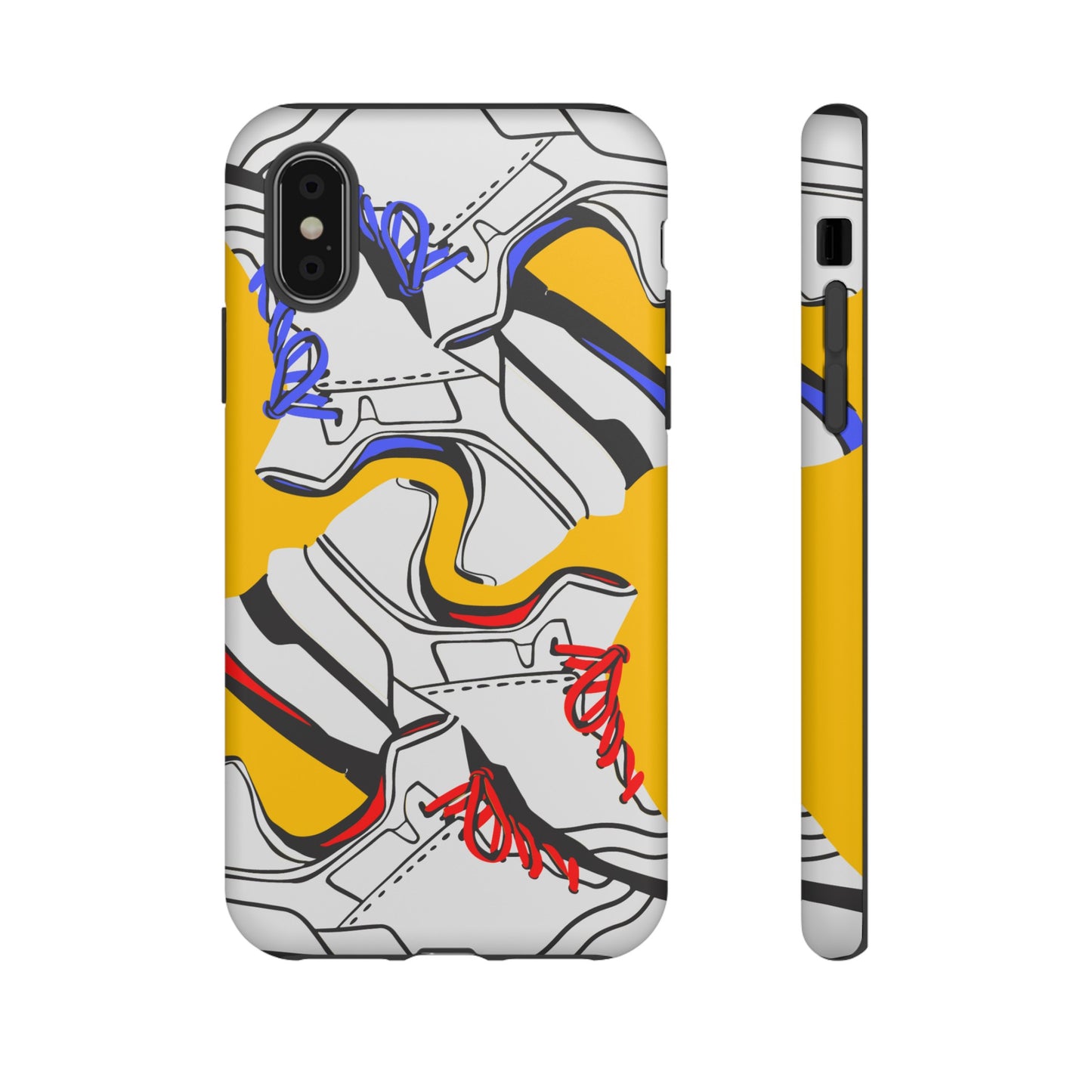 Sneakers Wallpaper Phone Case | iPhone 15 Plus/ Pro, 14, 13, 12| Google Pixel 7, Pro, 5| Samsung Galaxy S23 All Major Phone Models