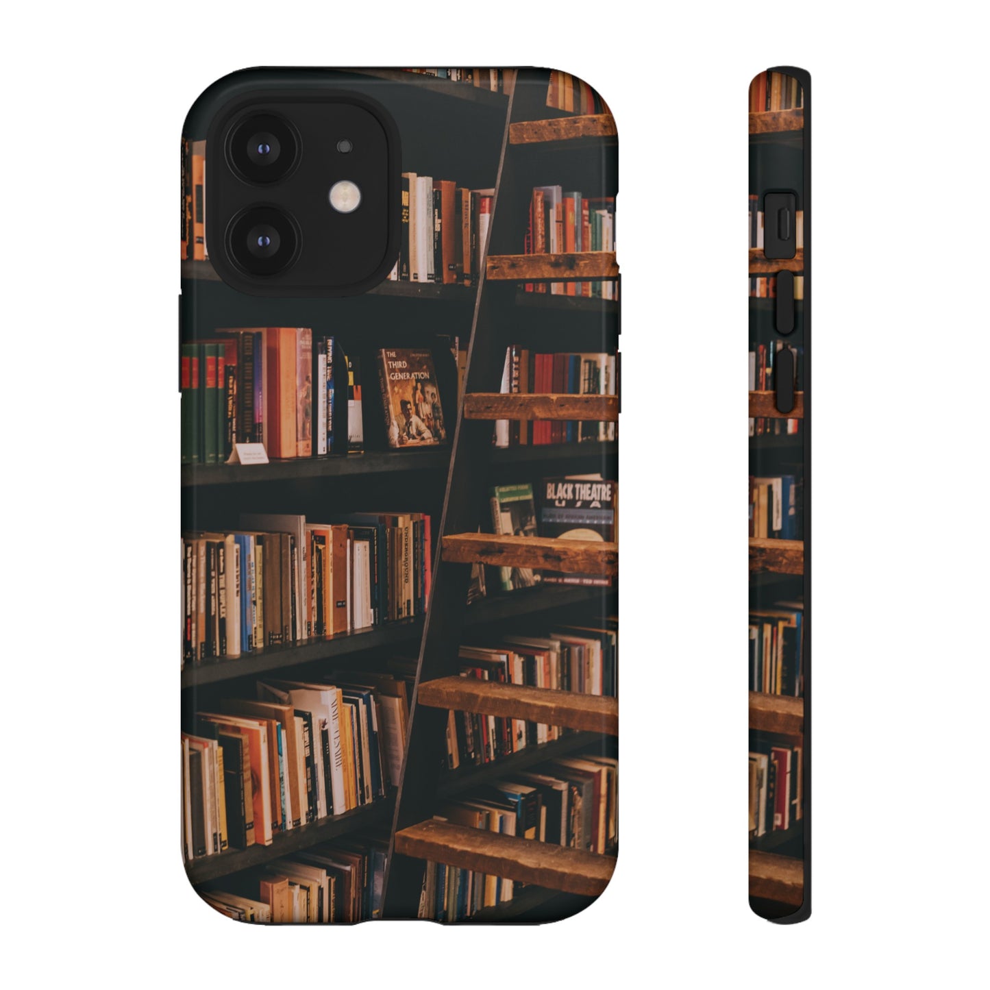 Bookcase Wallpaper Phone Case | iPhone 15 Plus/ Pro, 14, 13, 12| Google Pixel 7, Pro, 5| Samsung Galaxy S23 All Major Phone Models