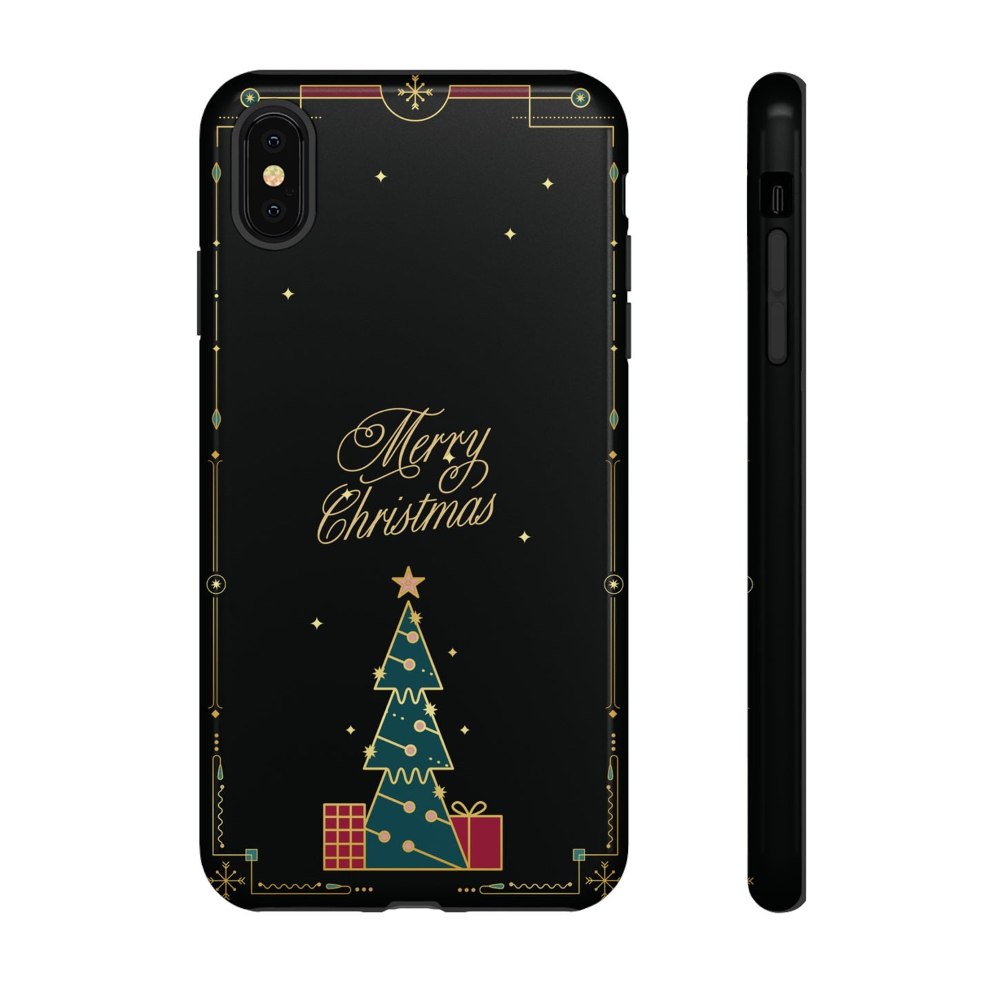 Christmas Tree Wallpaper Phone Case | iPhone 15 Plus/ Pro, 14, 13, 12| Google Pixel 7, Pro, 5| Samsung Galaxy S23 All Major Phone Models