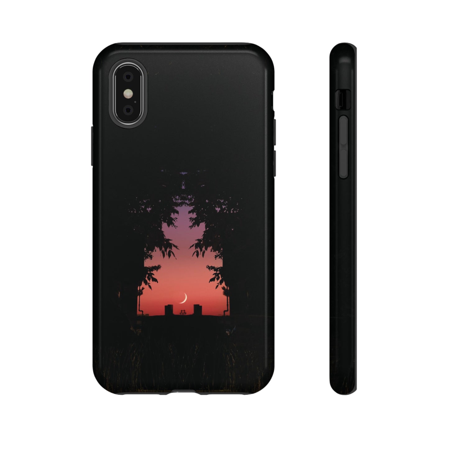 Crescent Night Wallpaper Phone Case | iPhone 15 Plus/ Pro, 14, 13, 12| Google Pixel 7, Pro, 5| Samsung Galaxy S23 All Major Phone Models