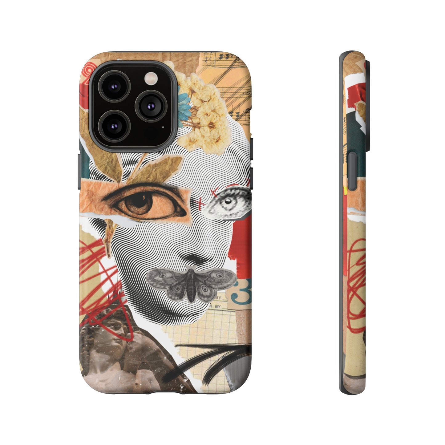 Woman Collage Wallpaper Phone Case | iPhone 15 Plus/ Pro, 14, 13, 12| Google Pixel 7, Pro, 5| Samsung Galaxy S23 All Major Phone Models